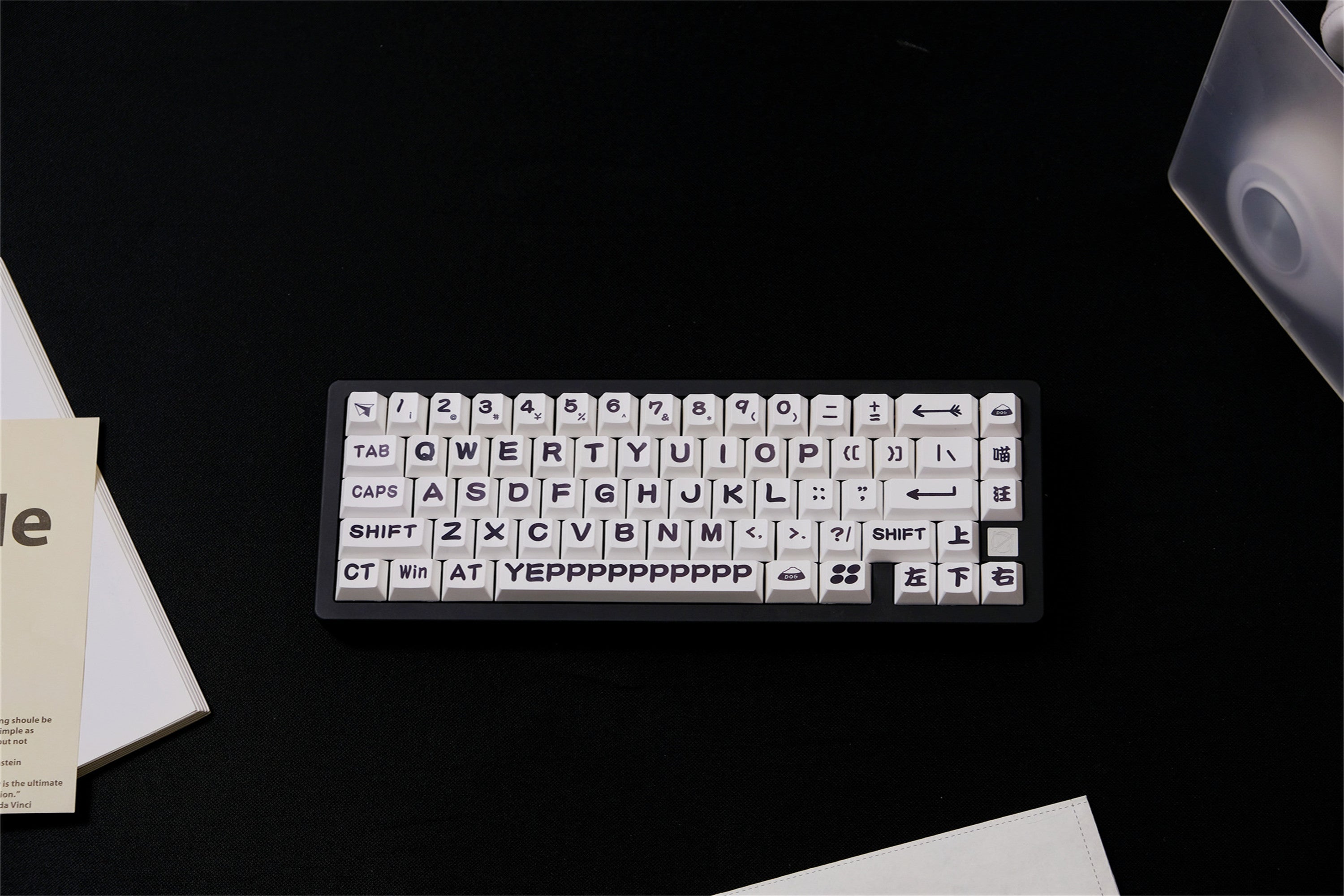 Cats Dogs Keycaps