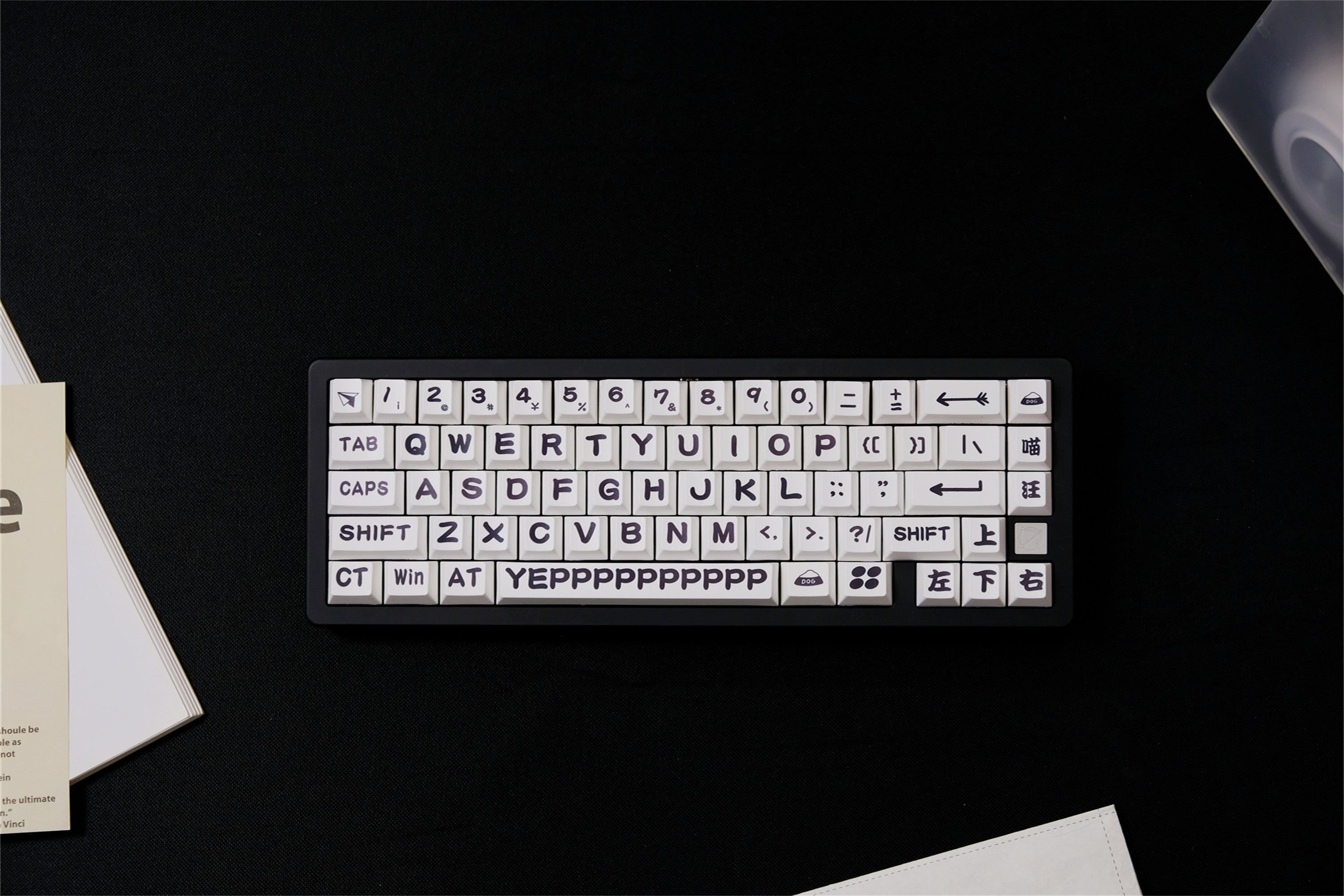 Cats Dogs Keycaps