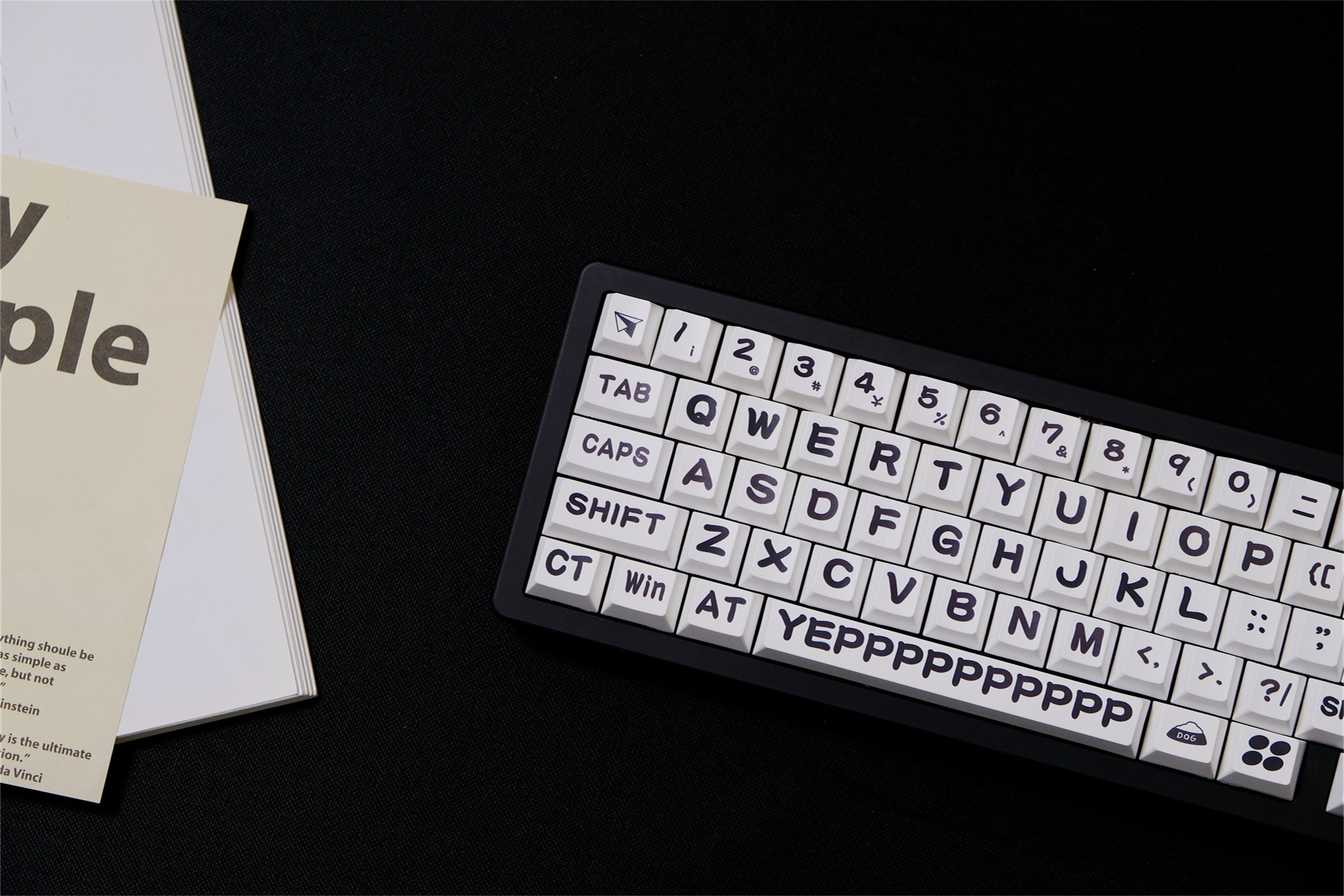 Cats Dogs Keycaps