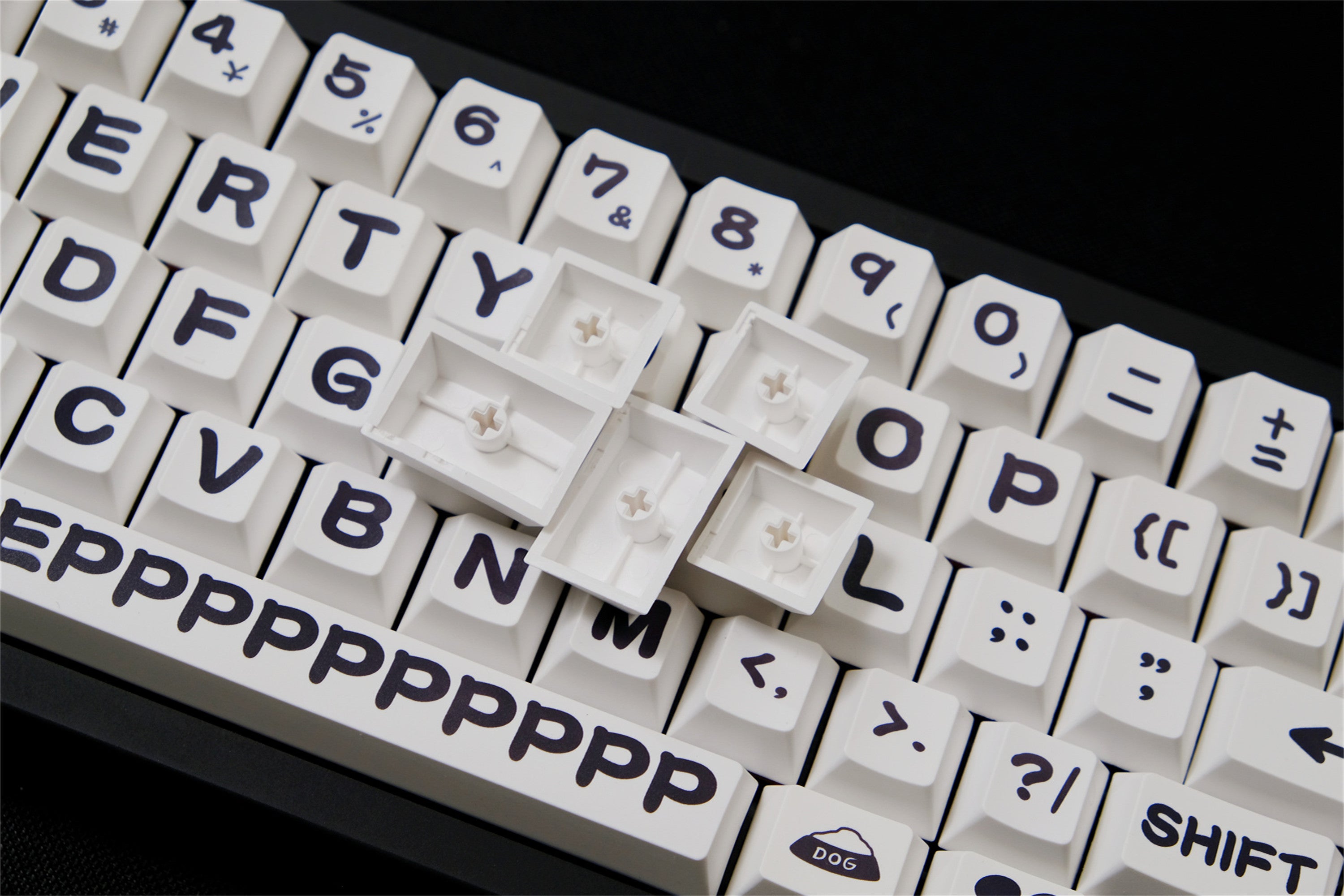 Cats Dogs Keycaps