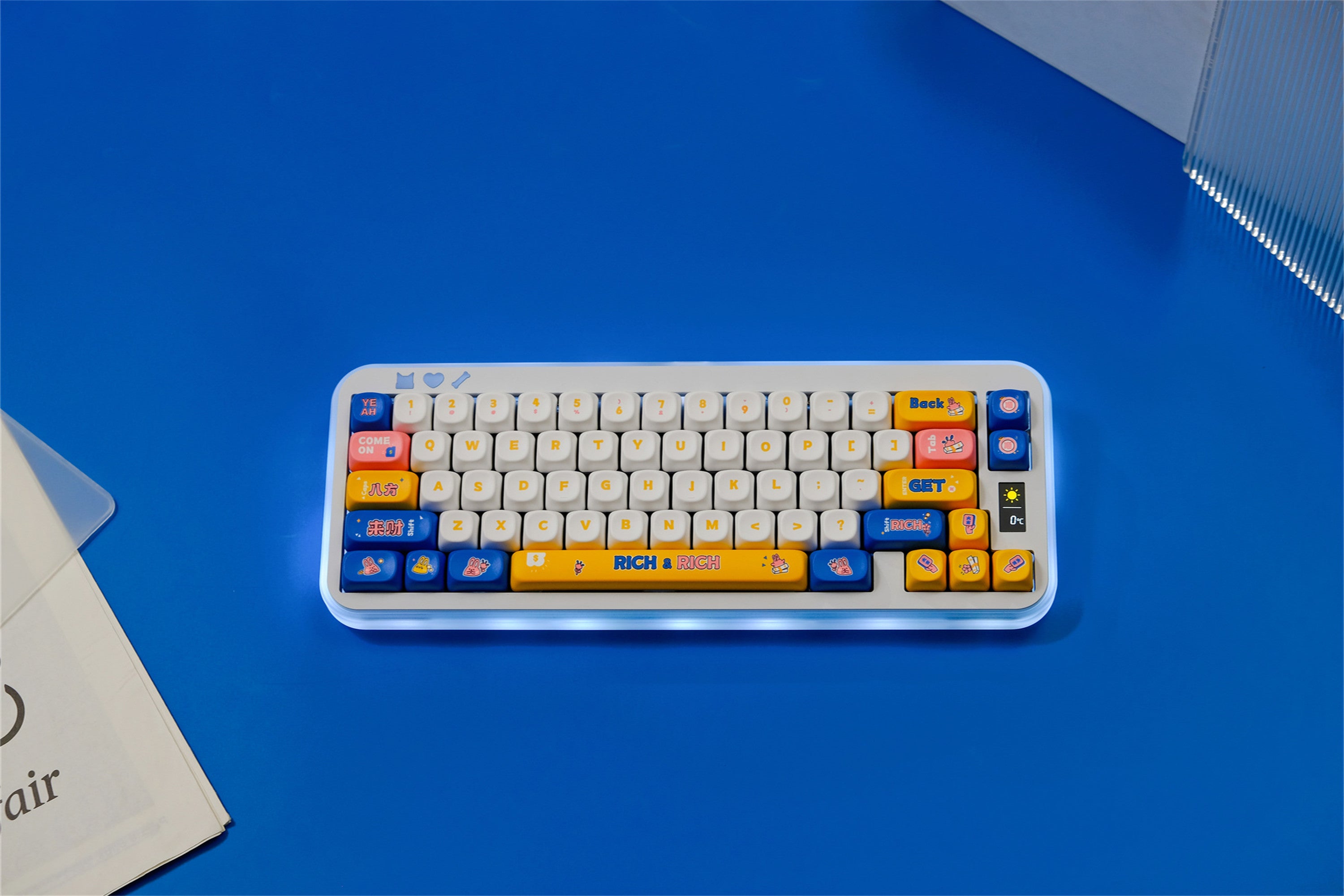 Money RICH MOA Keycaps