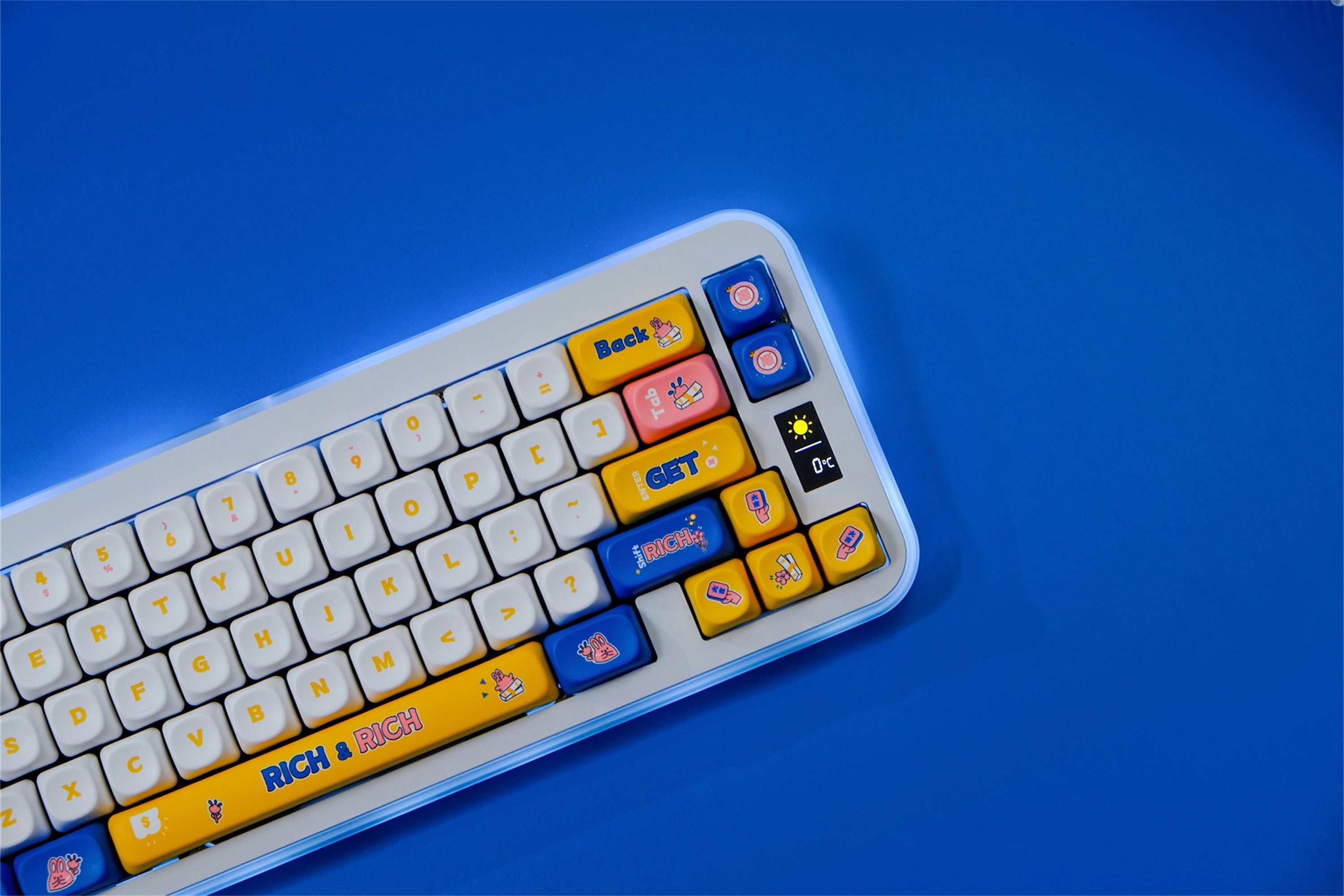 Money RICH MOA Keycaps