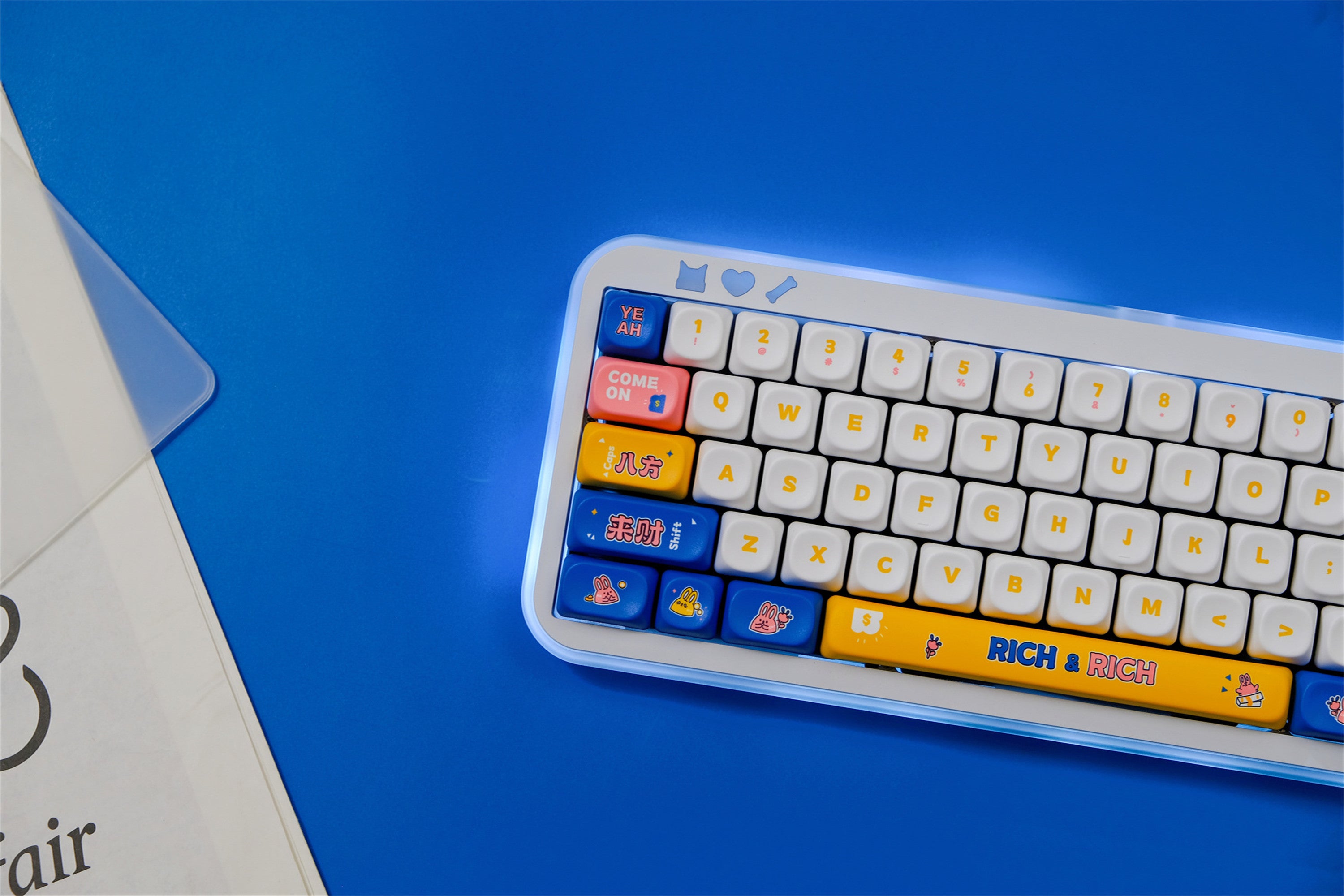 Money RICH MOA Keycaps