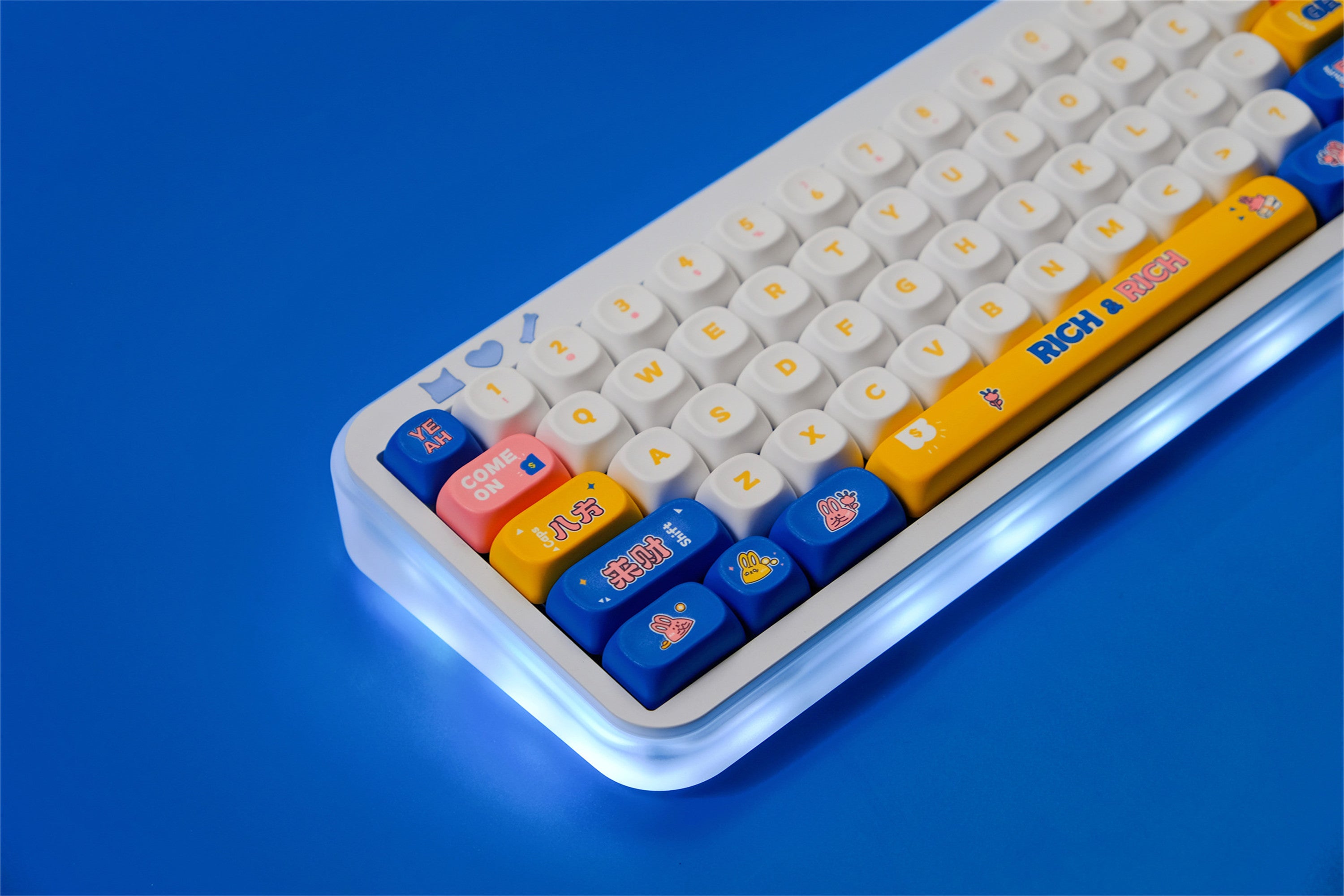 Money RICH MOA Keycaps