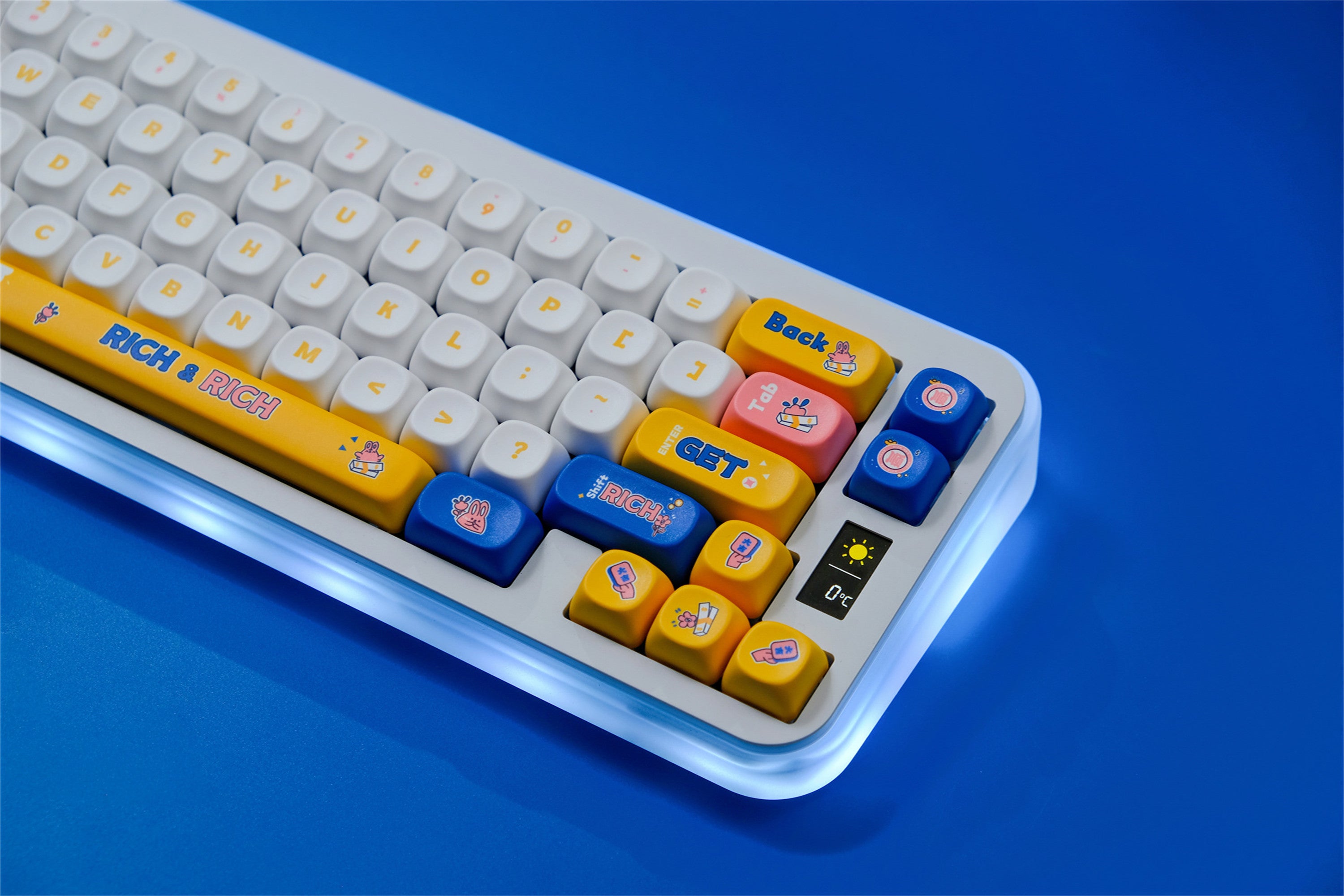 Money RICH MOA Keycaps