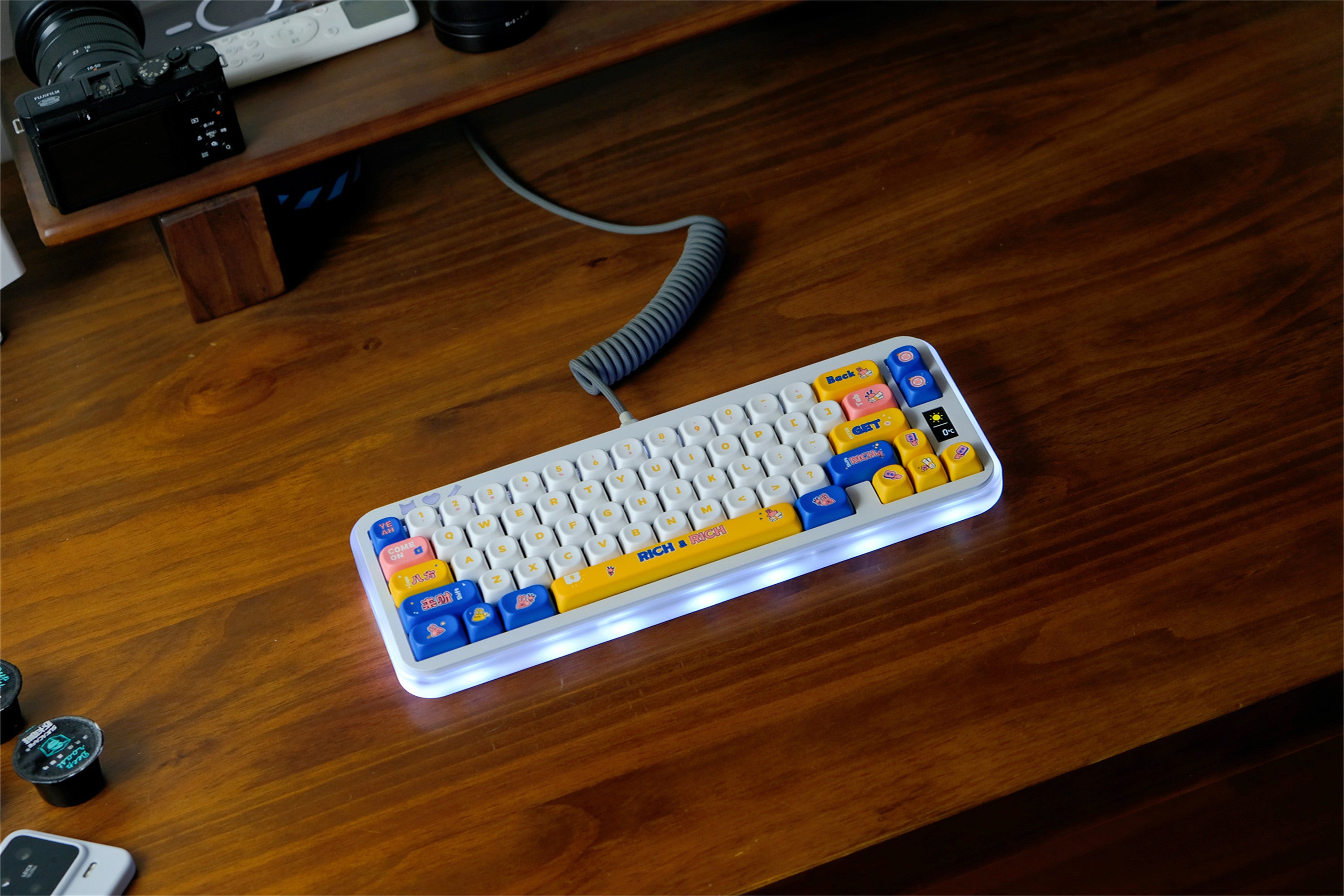Money RICH MOA Keycaps