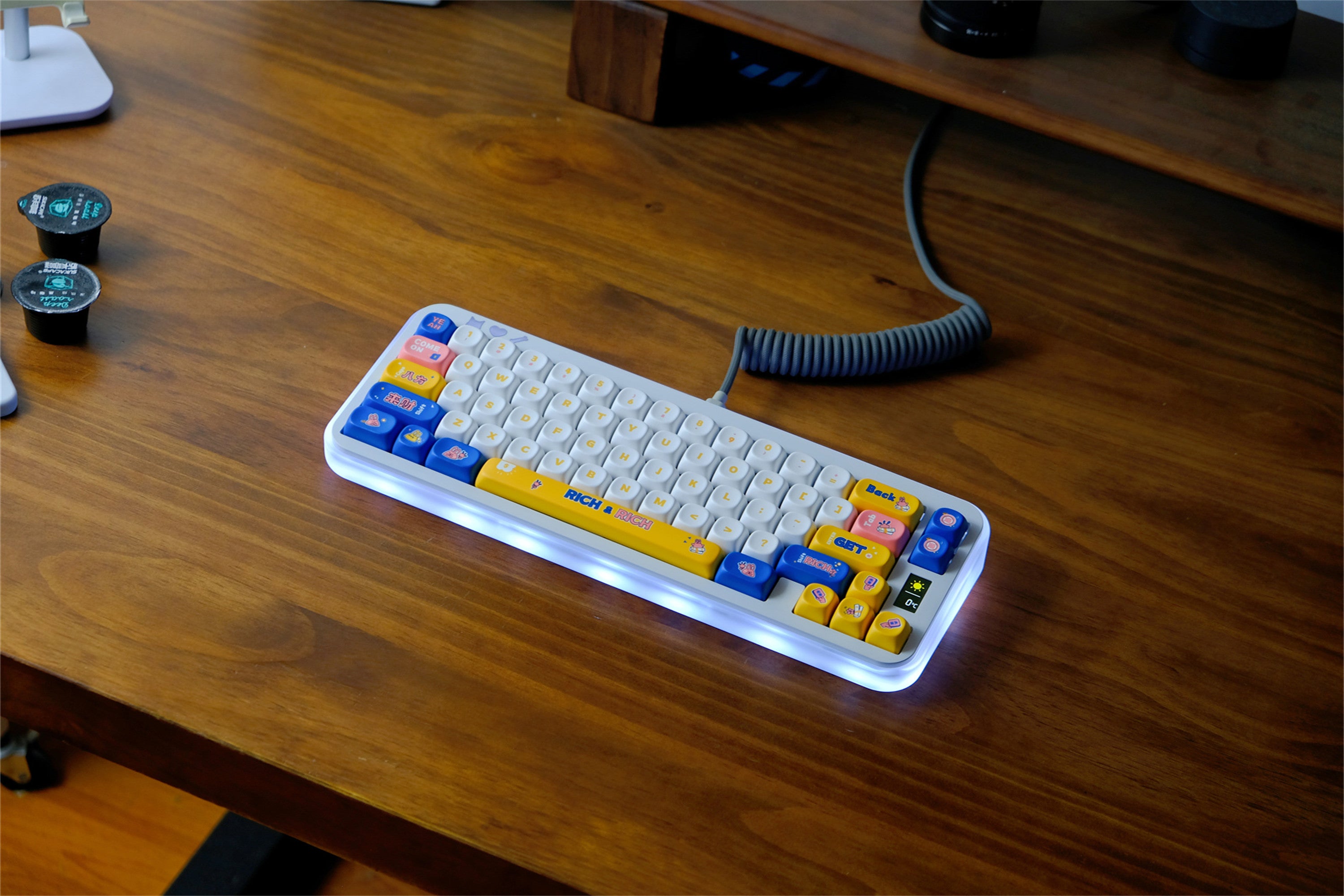 Money RICH MOA Keycaps