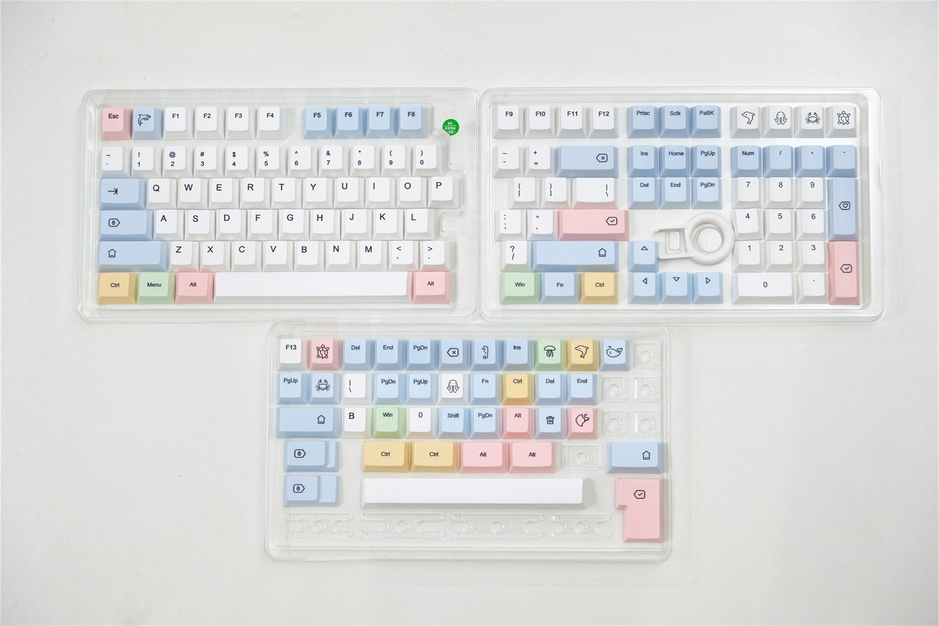 Chalk English Keycaps