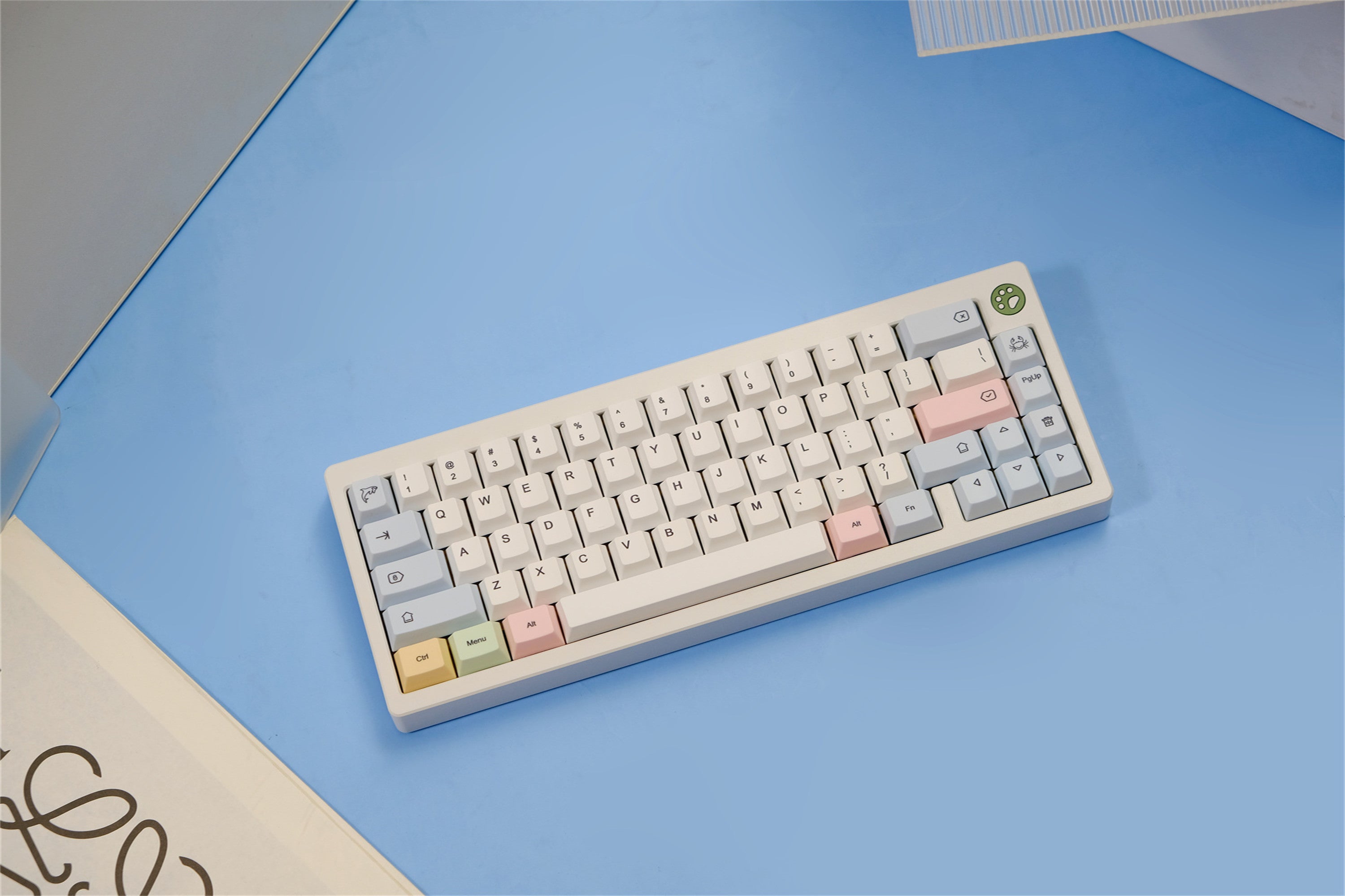 Chalk English Keycaps