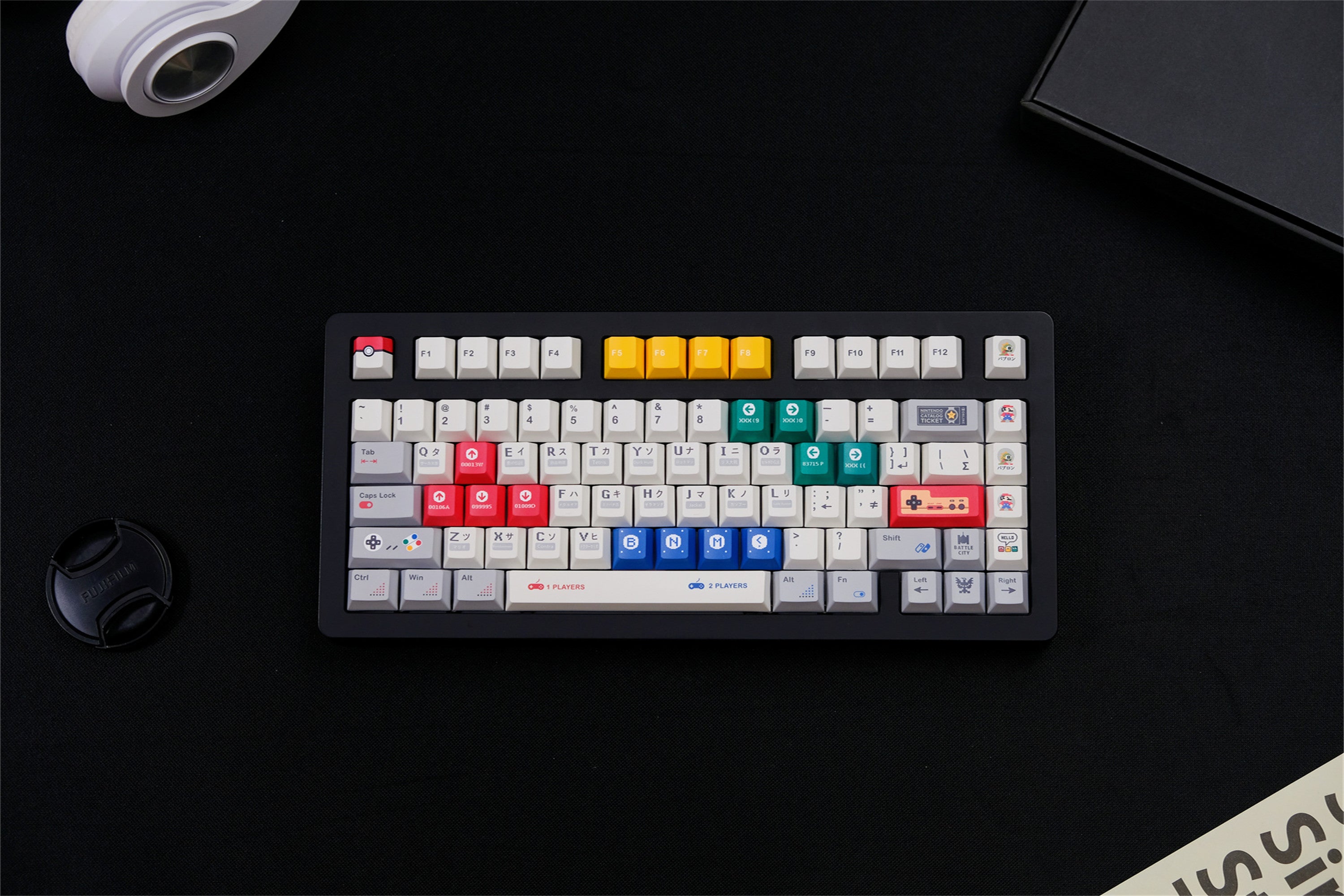 Retro Gaming Keycaps