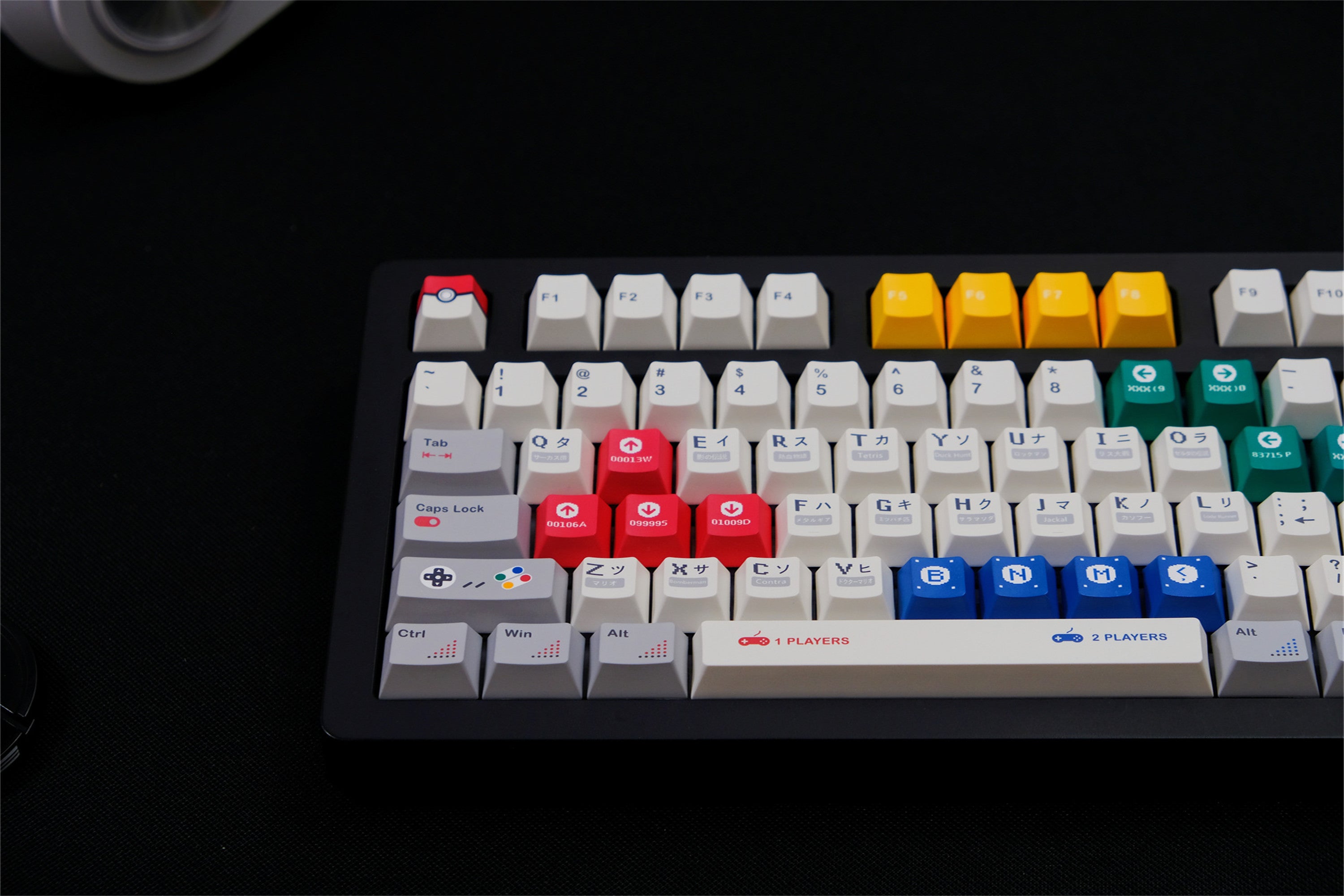 Retro Gaming Keycaps
