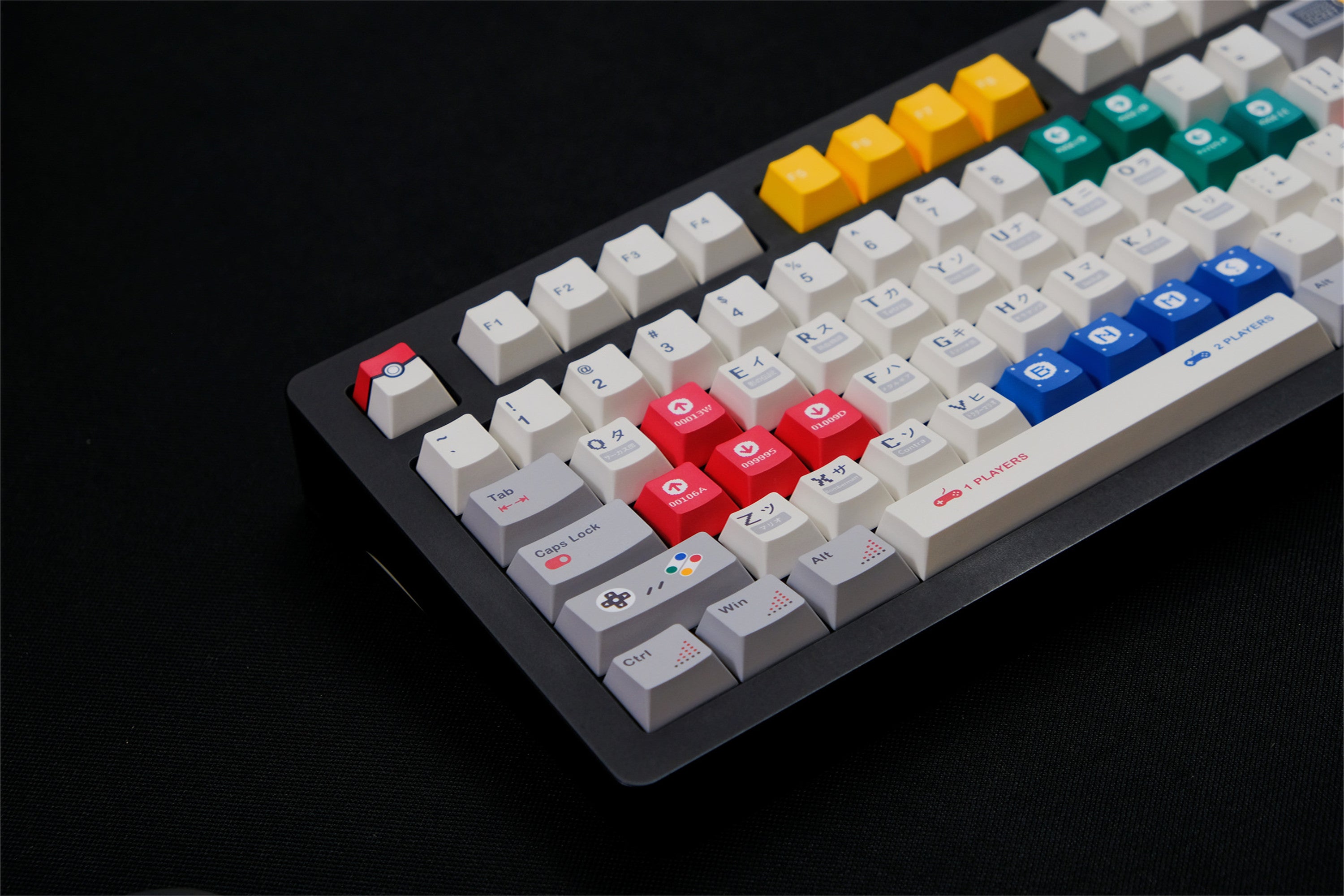 Retro Gaming Keycaps