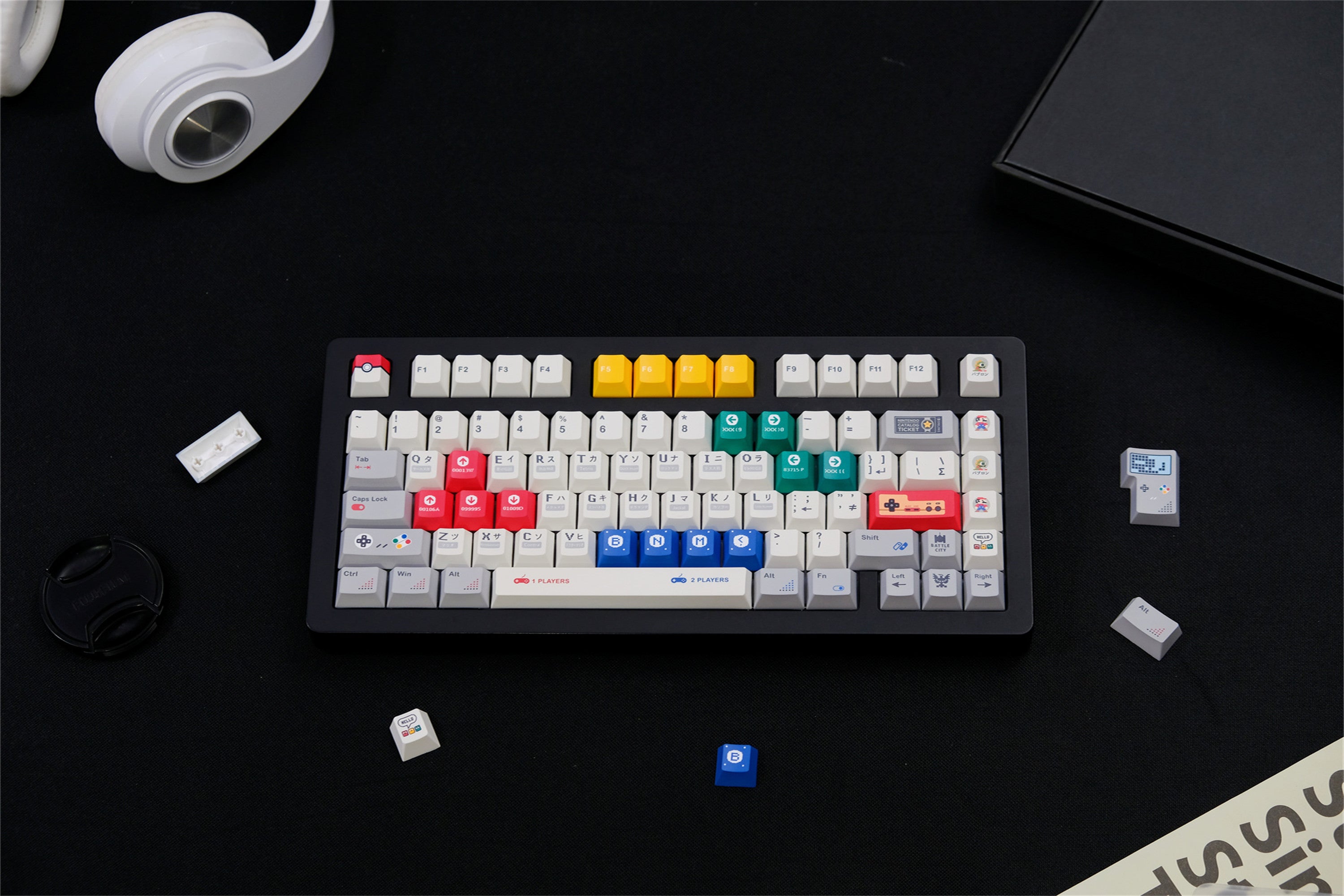 Retro Gaming Keycaps