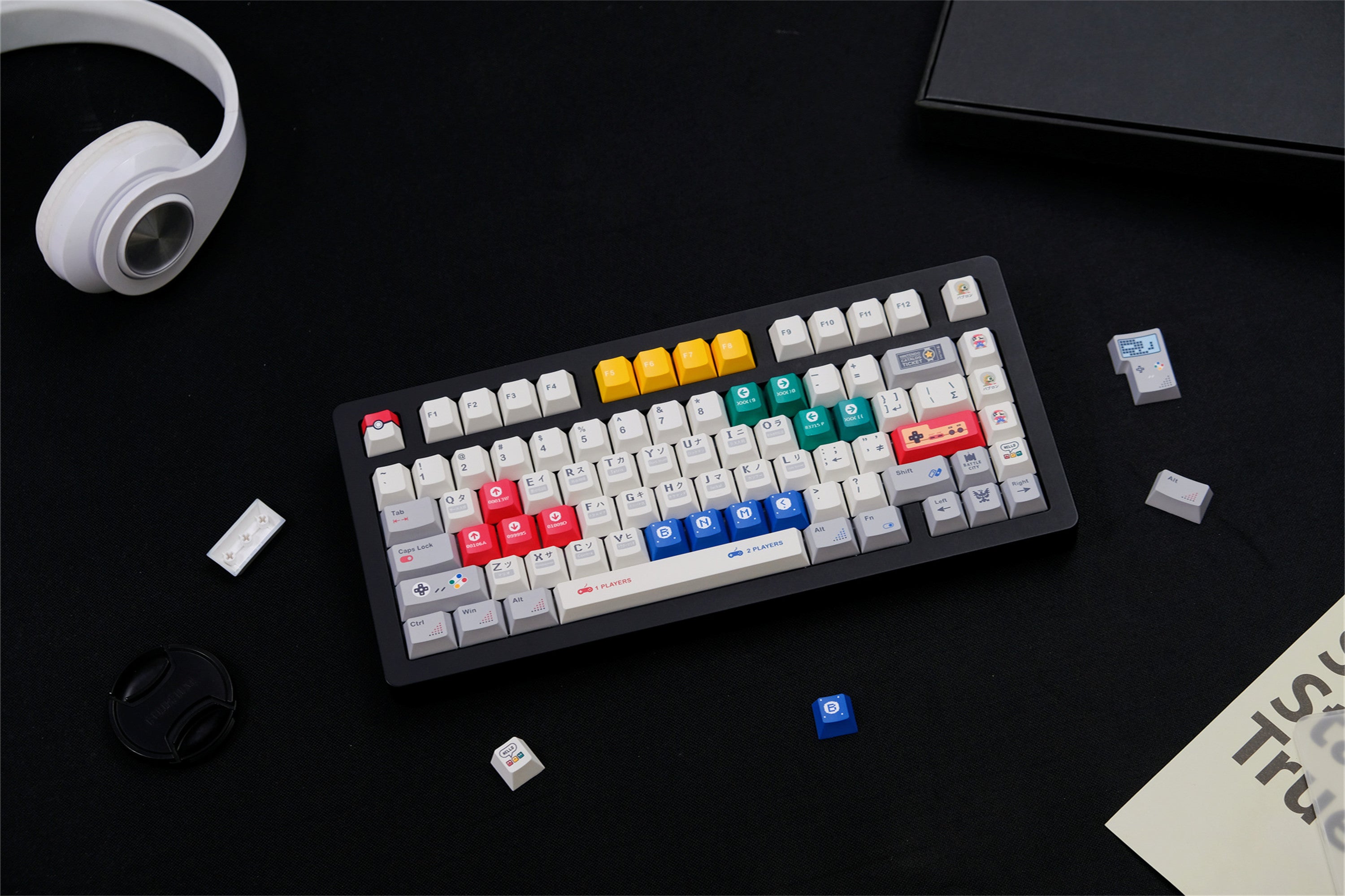 Retro Gaming Keycaps