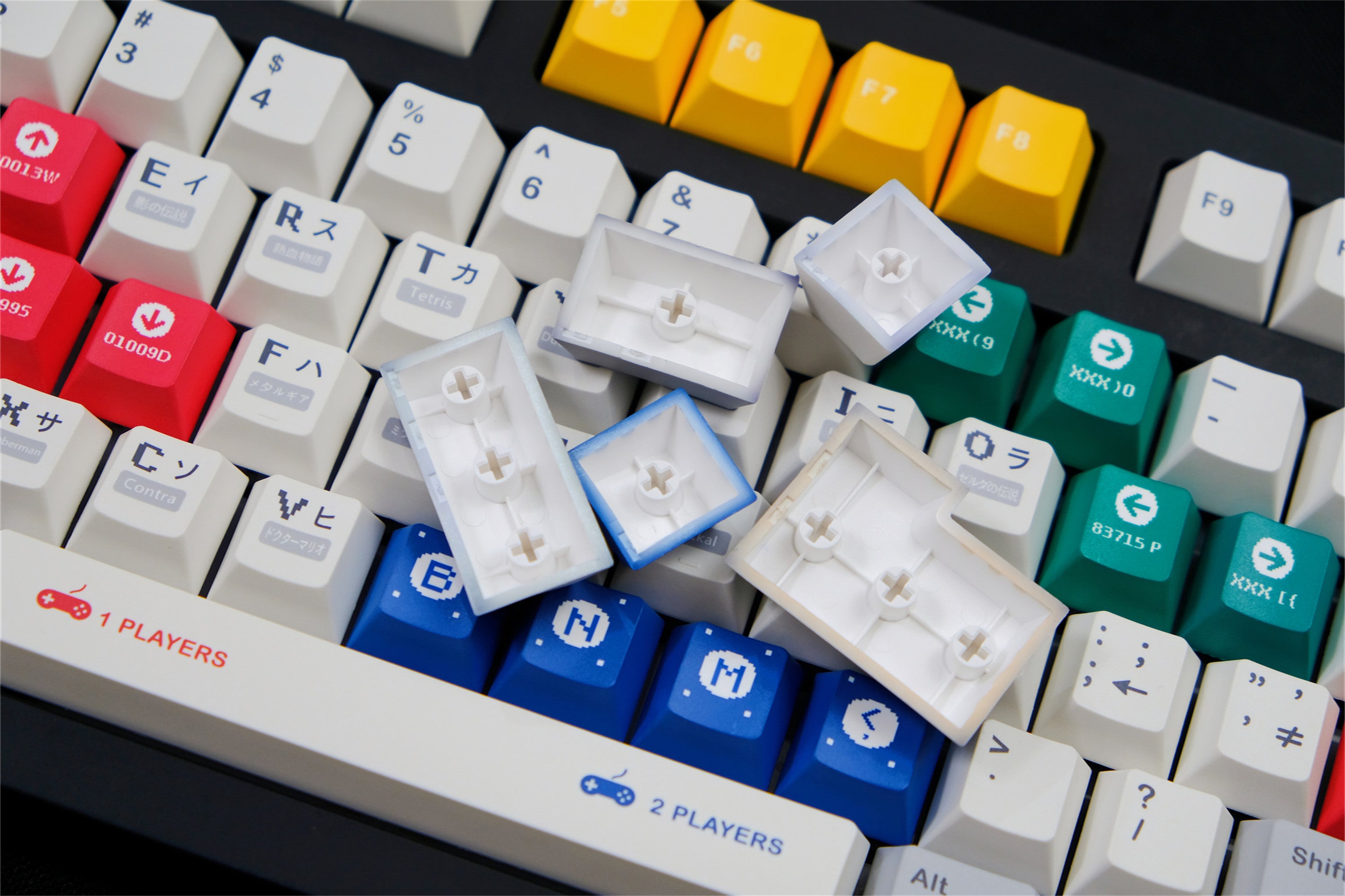 Retro Gaming Keycaps