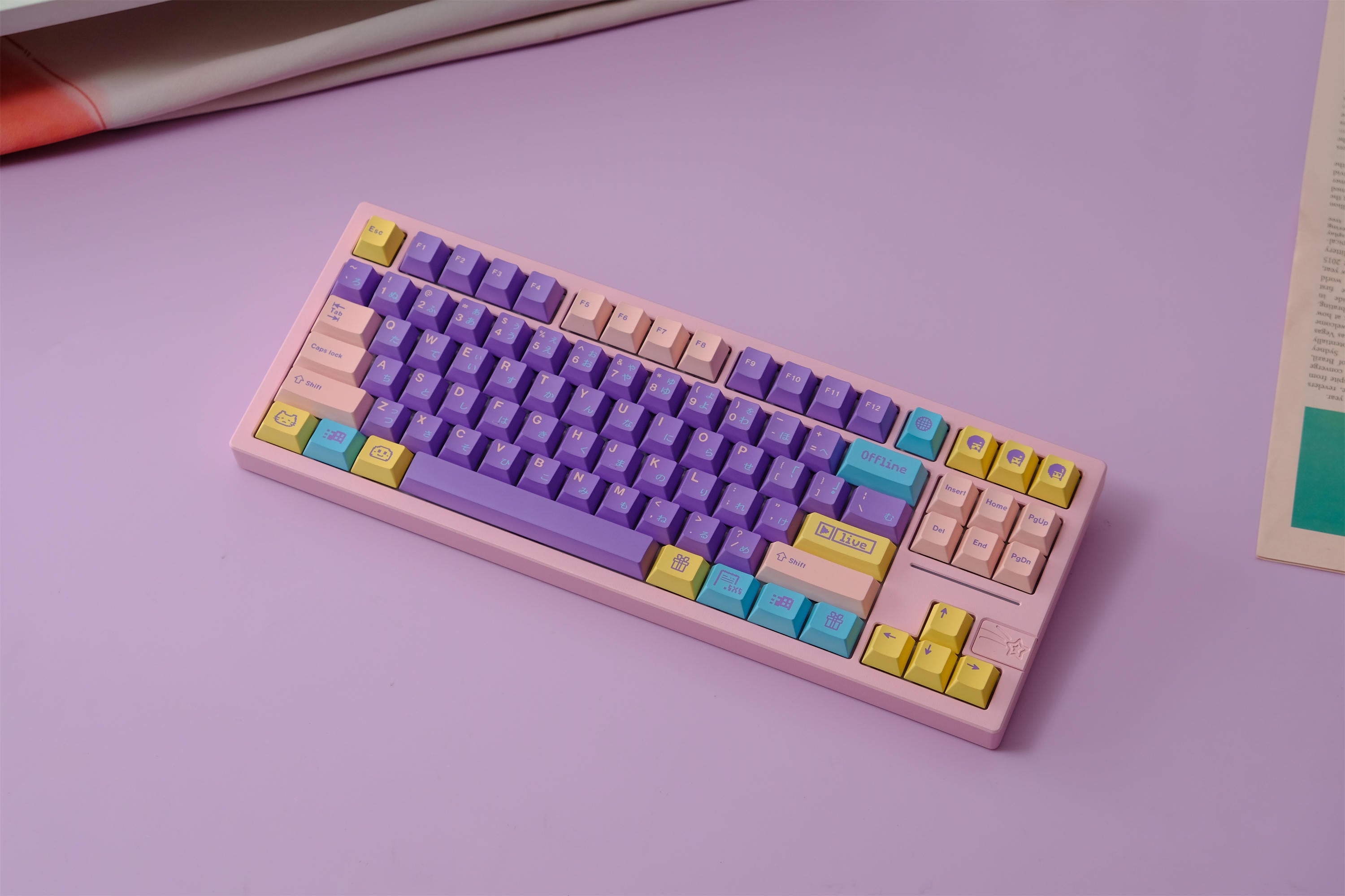 Assorted candies keycaps