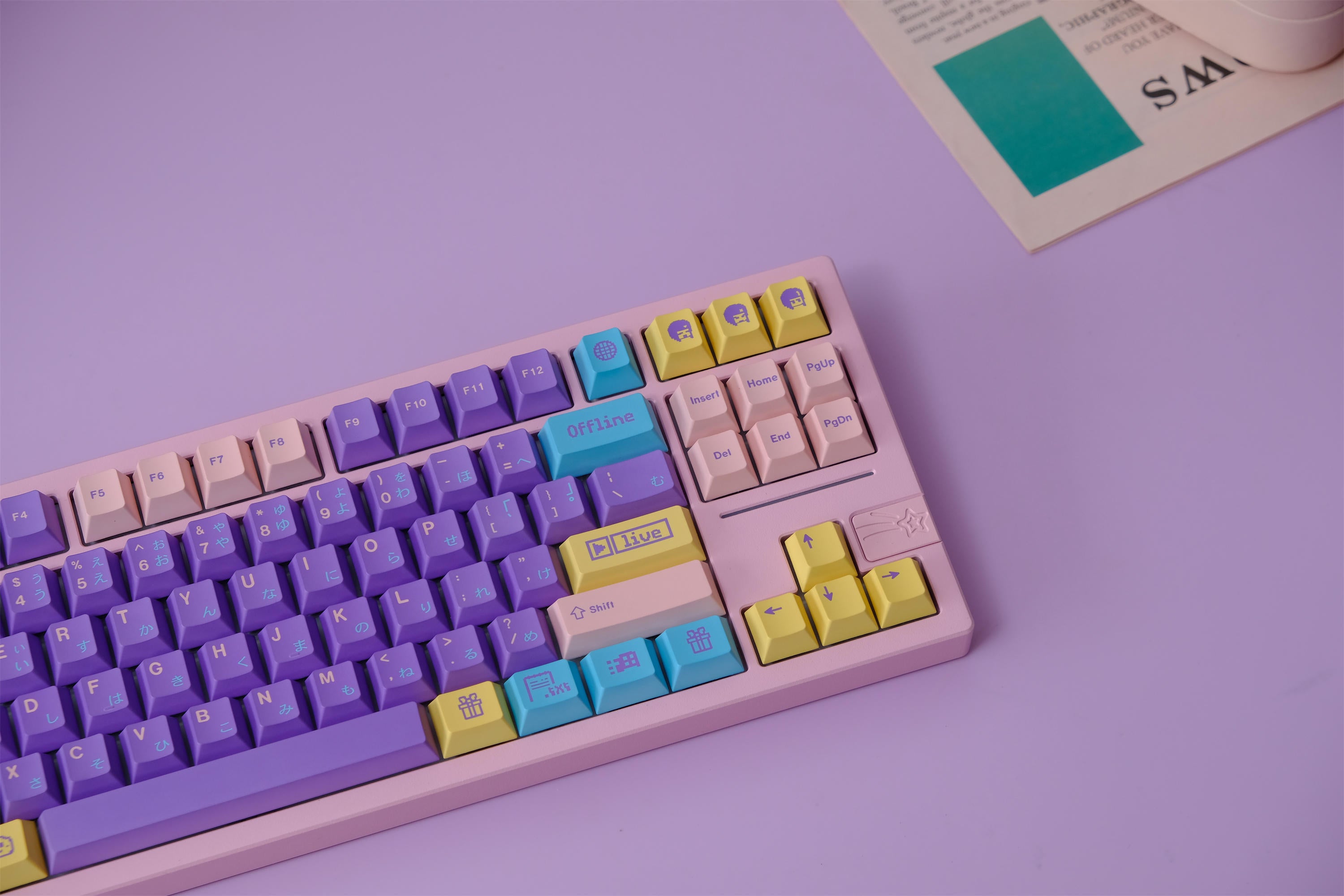 Assorted candies keycaps