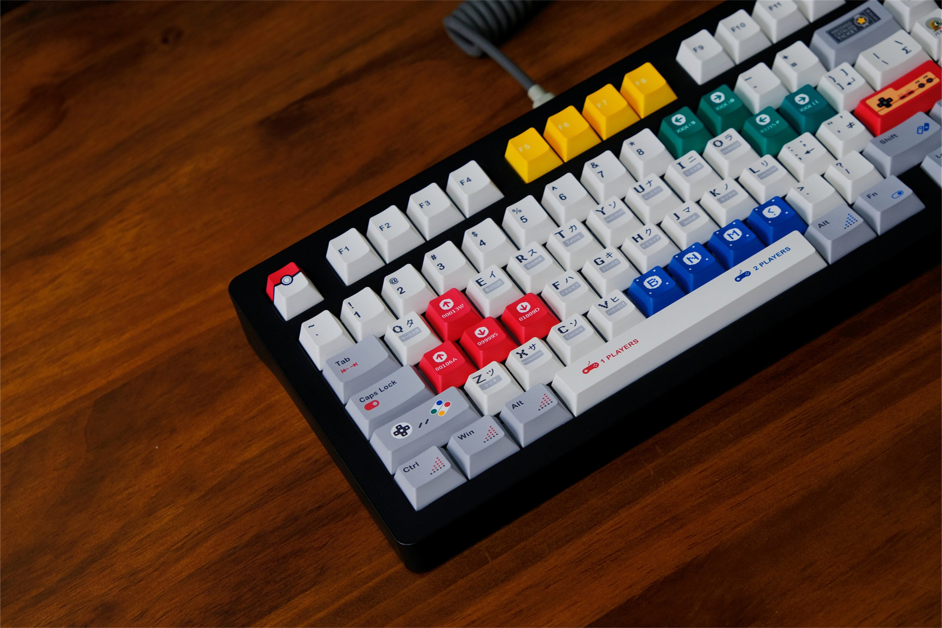 Retro Gaming Keycaps