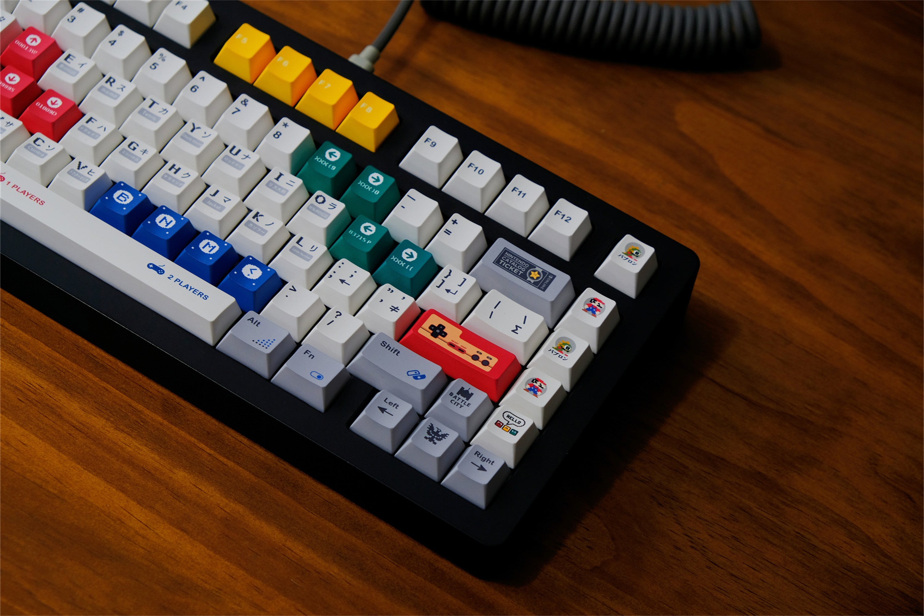 Retro Gaming Keycaps