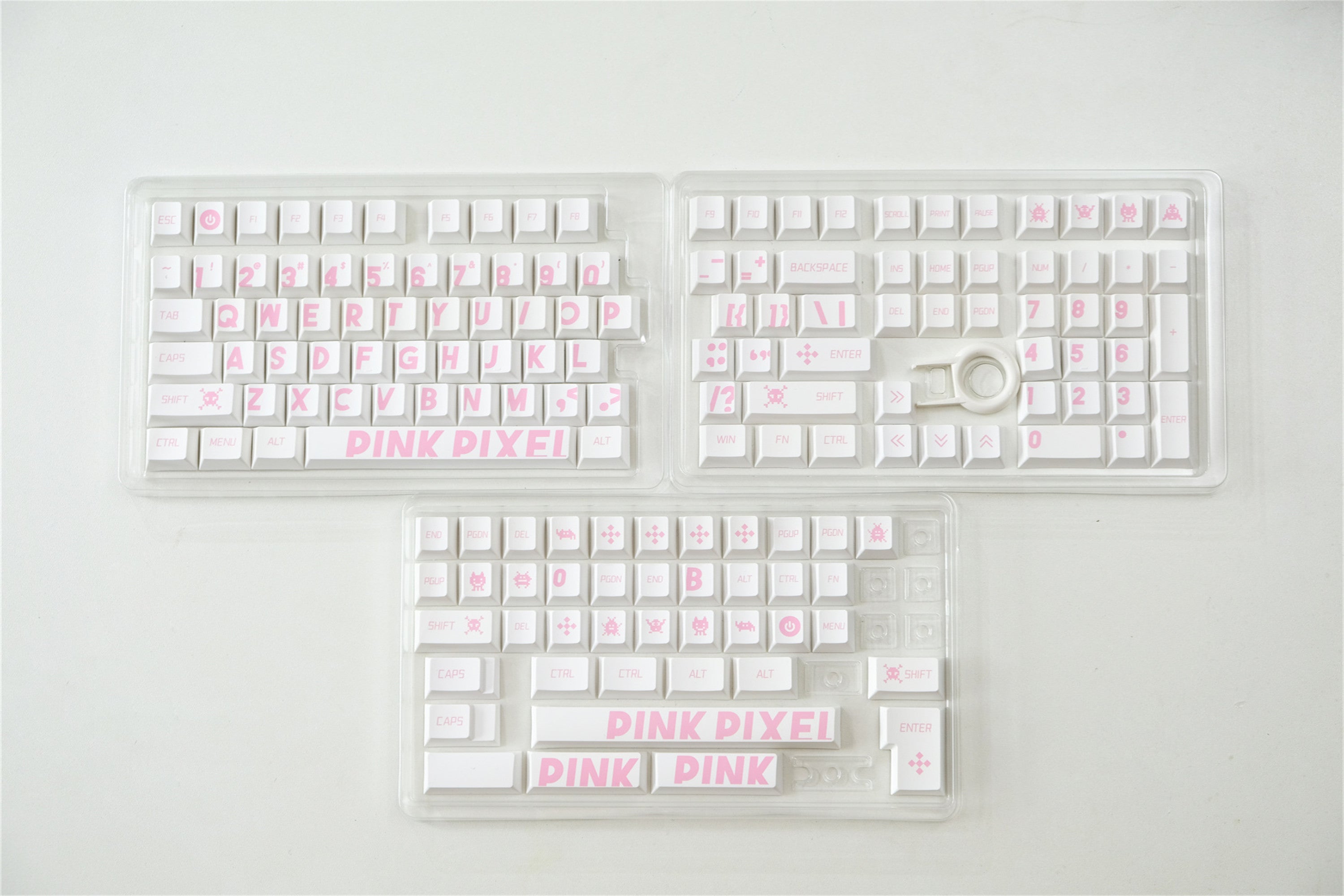 Pink Pixel Keycaps
