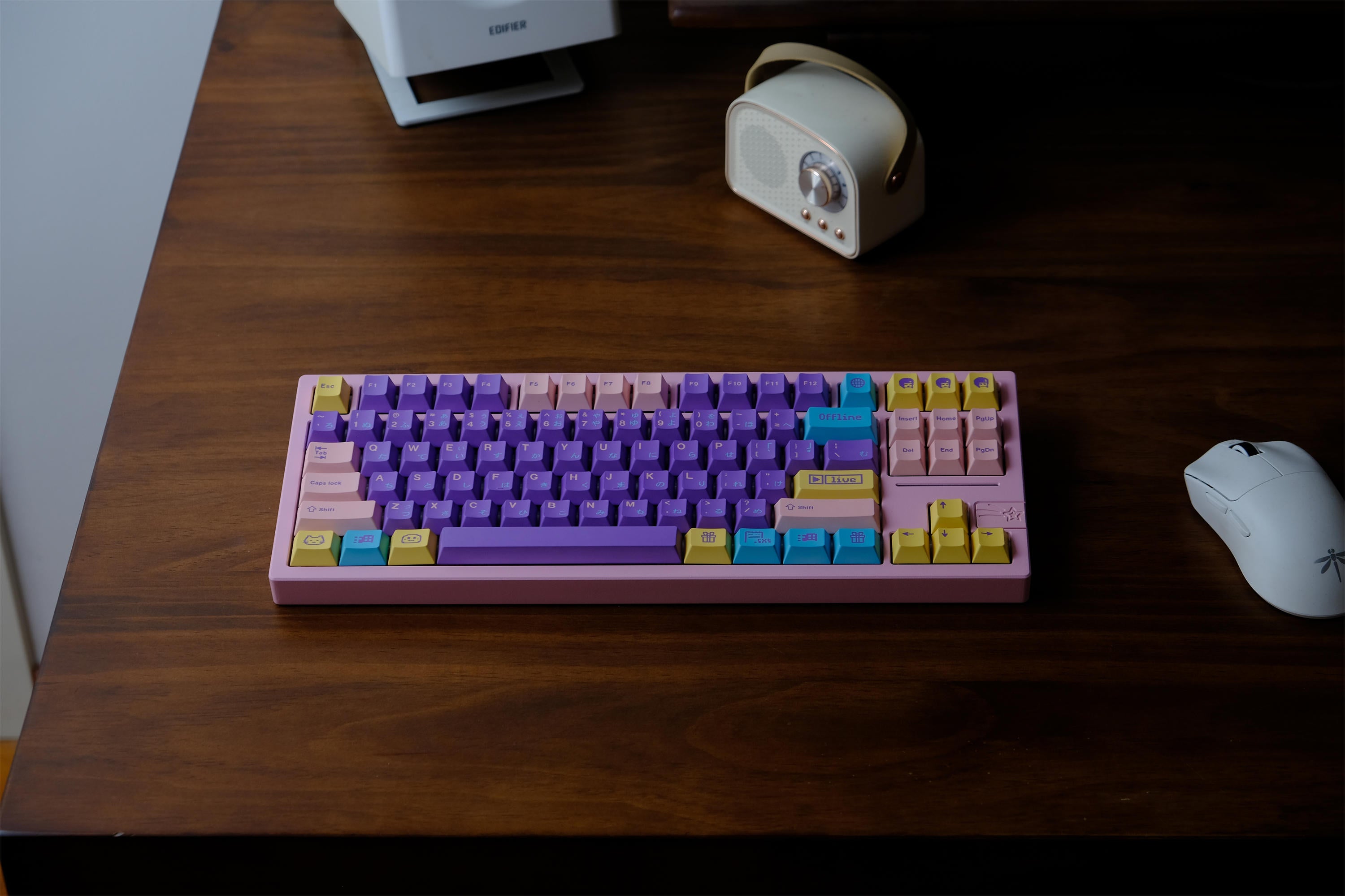 Assorted candies keycaps
