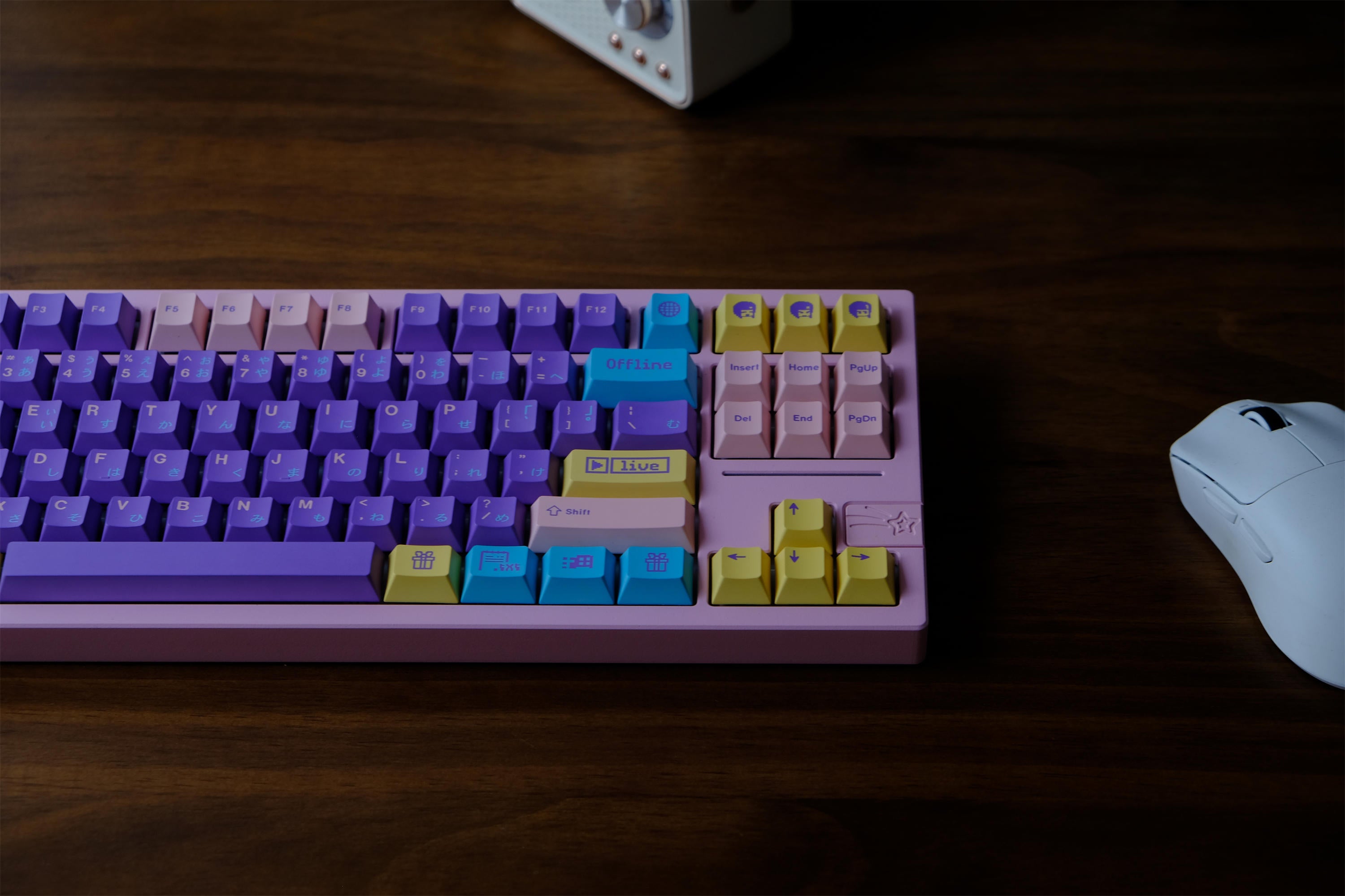 Assorted candies keycaps