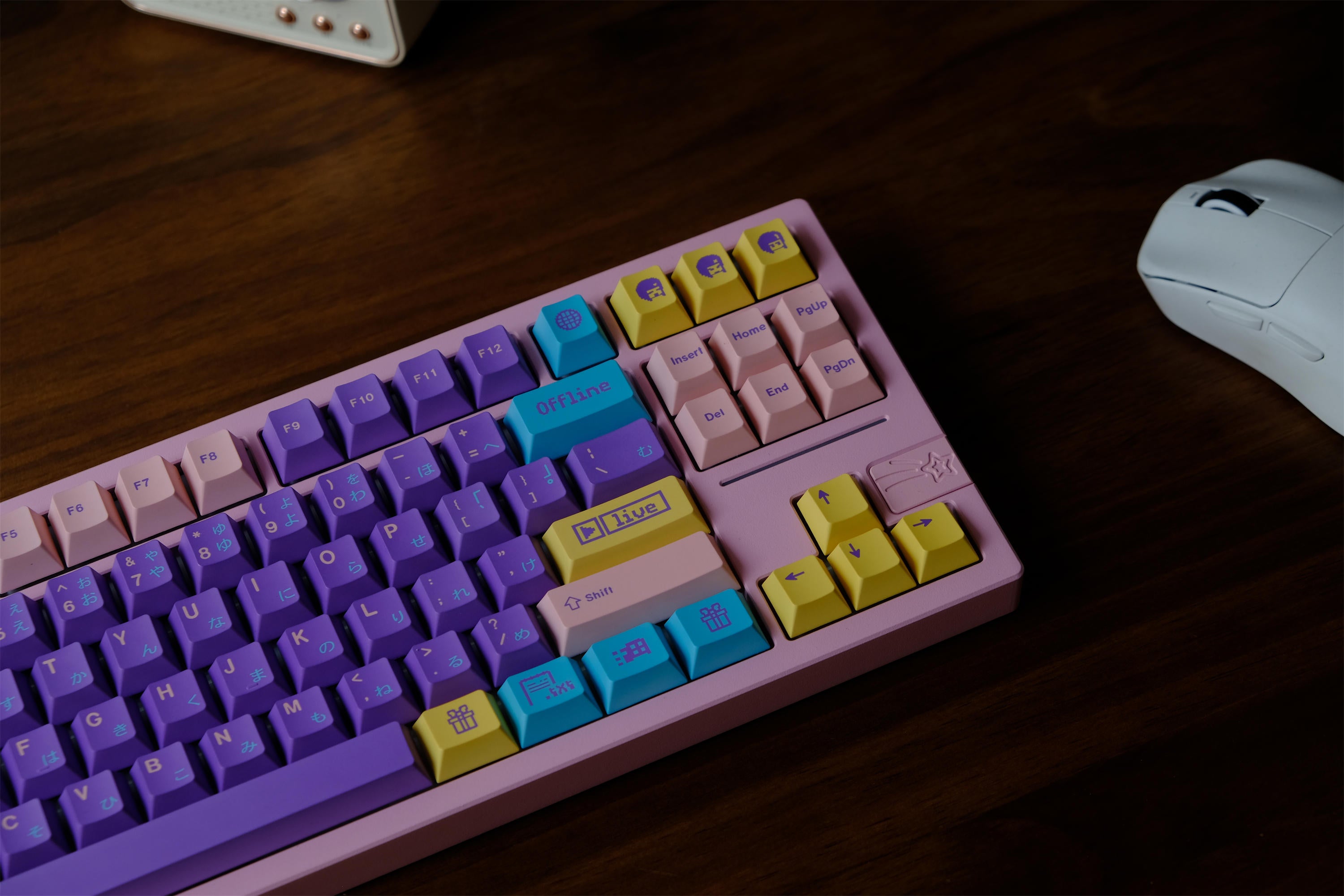 Assorted candies keycaps