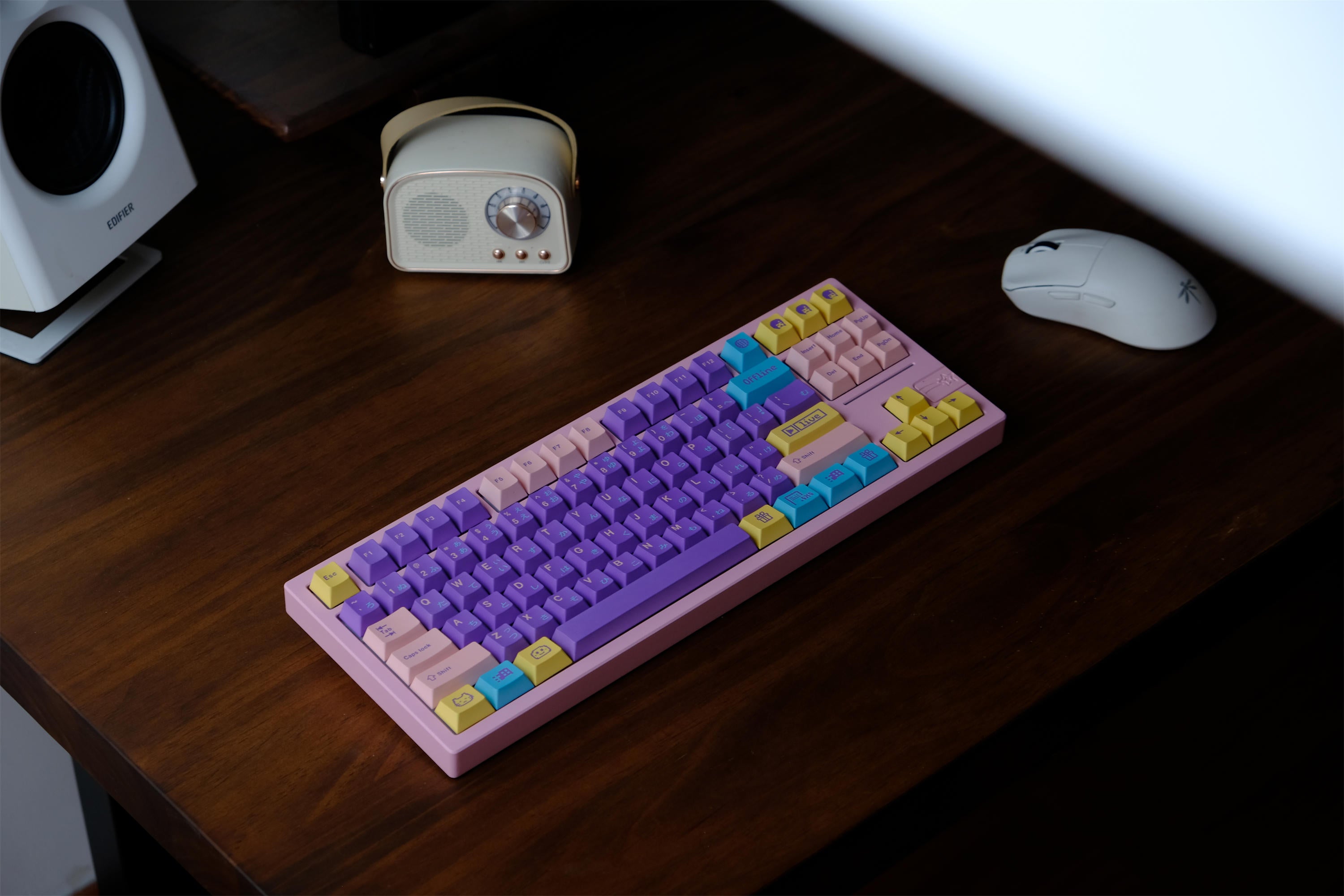 Assorted candies keycaps