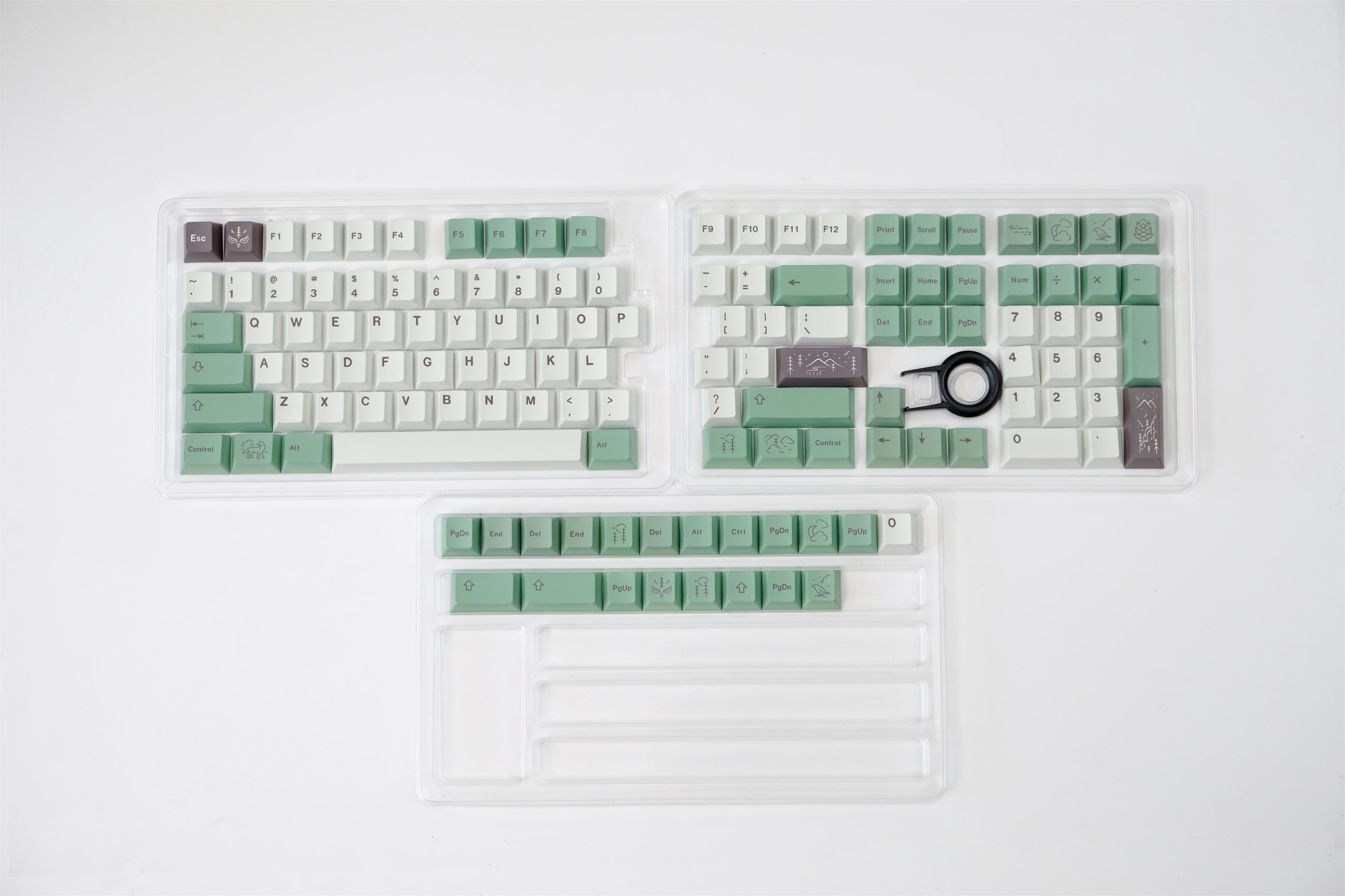 Mist keycaps