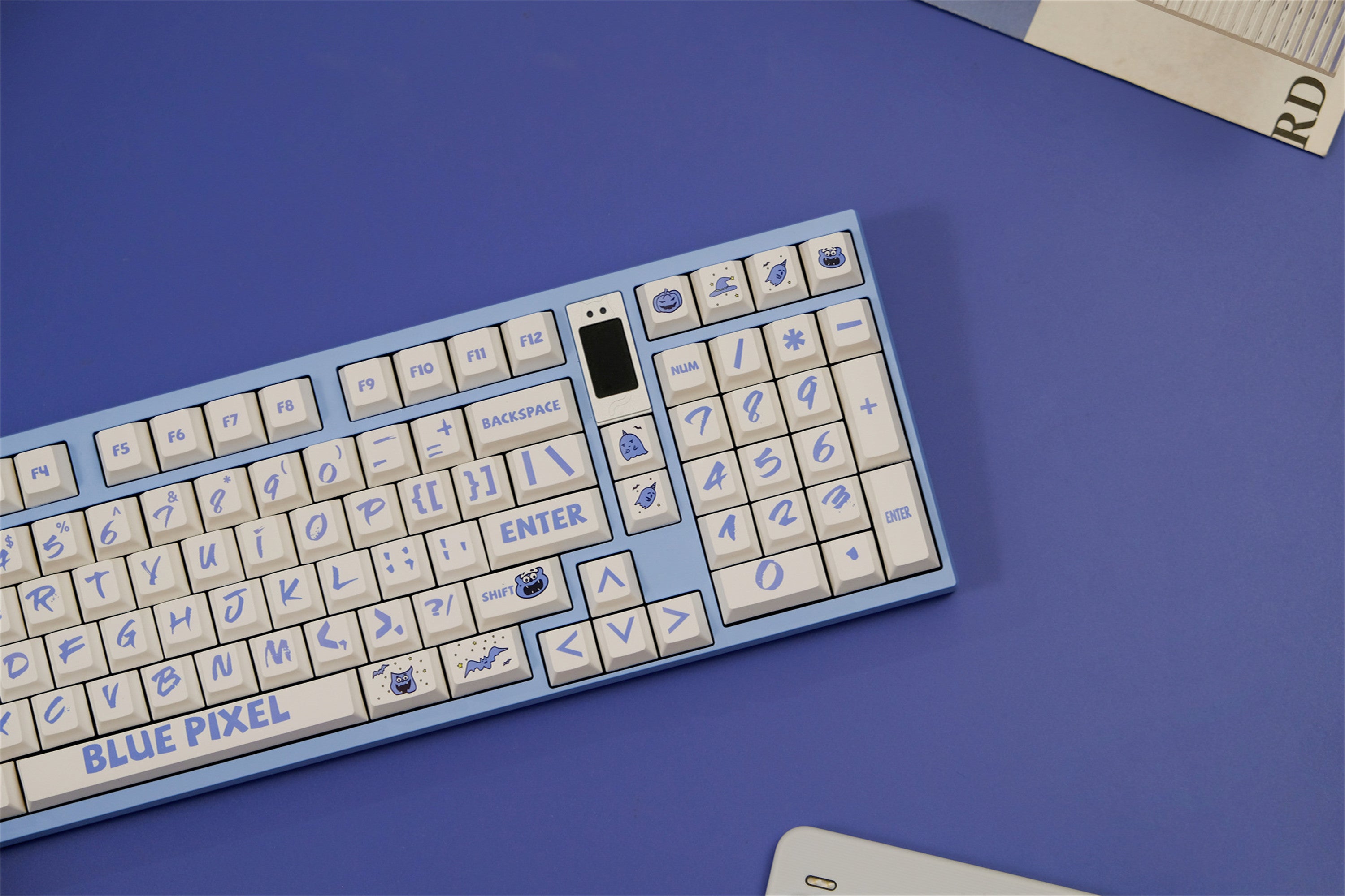 Blue Pixel Keycaps