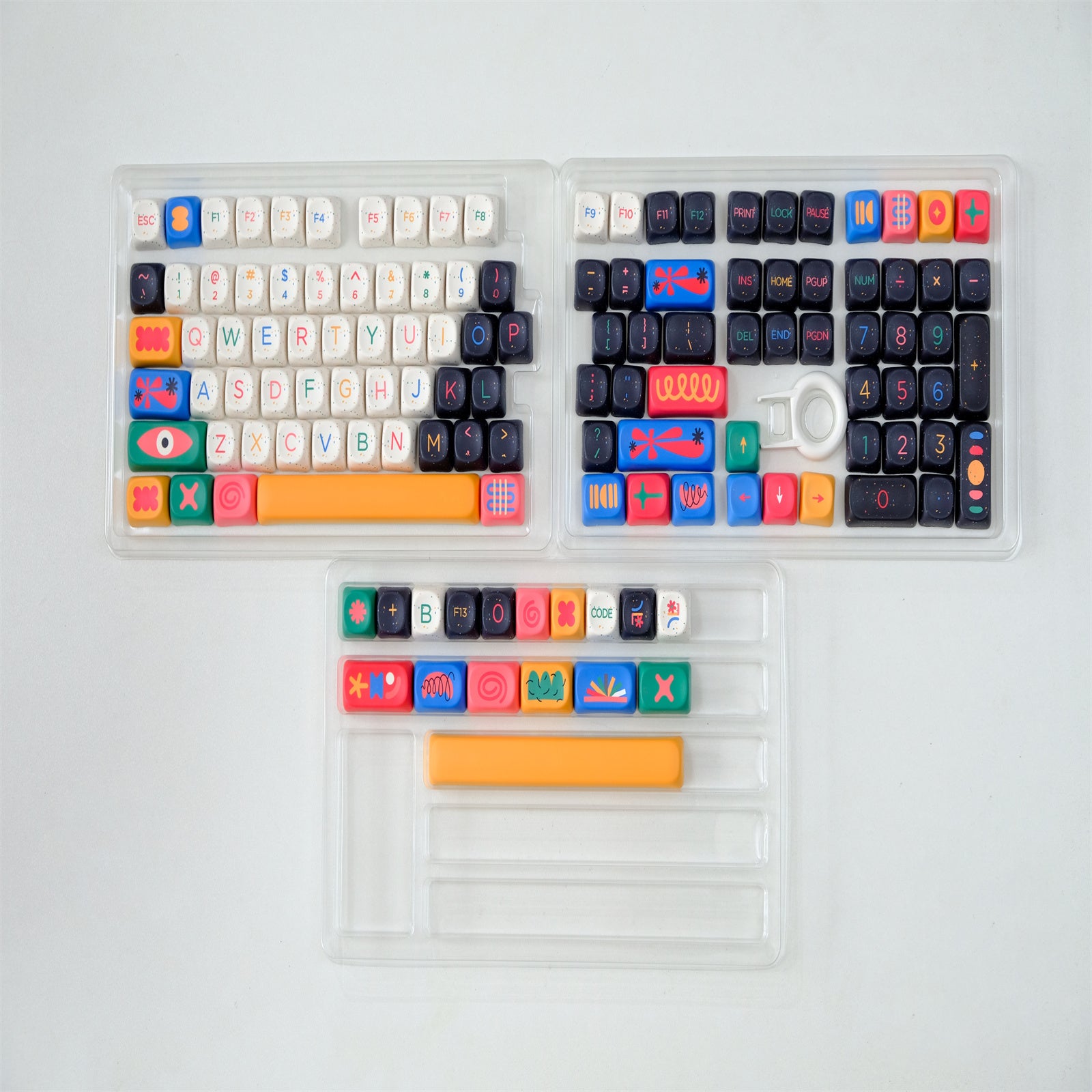 Motif keycaps