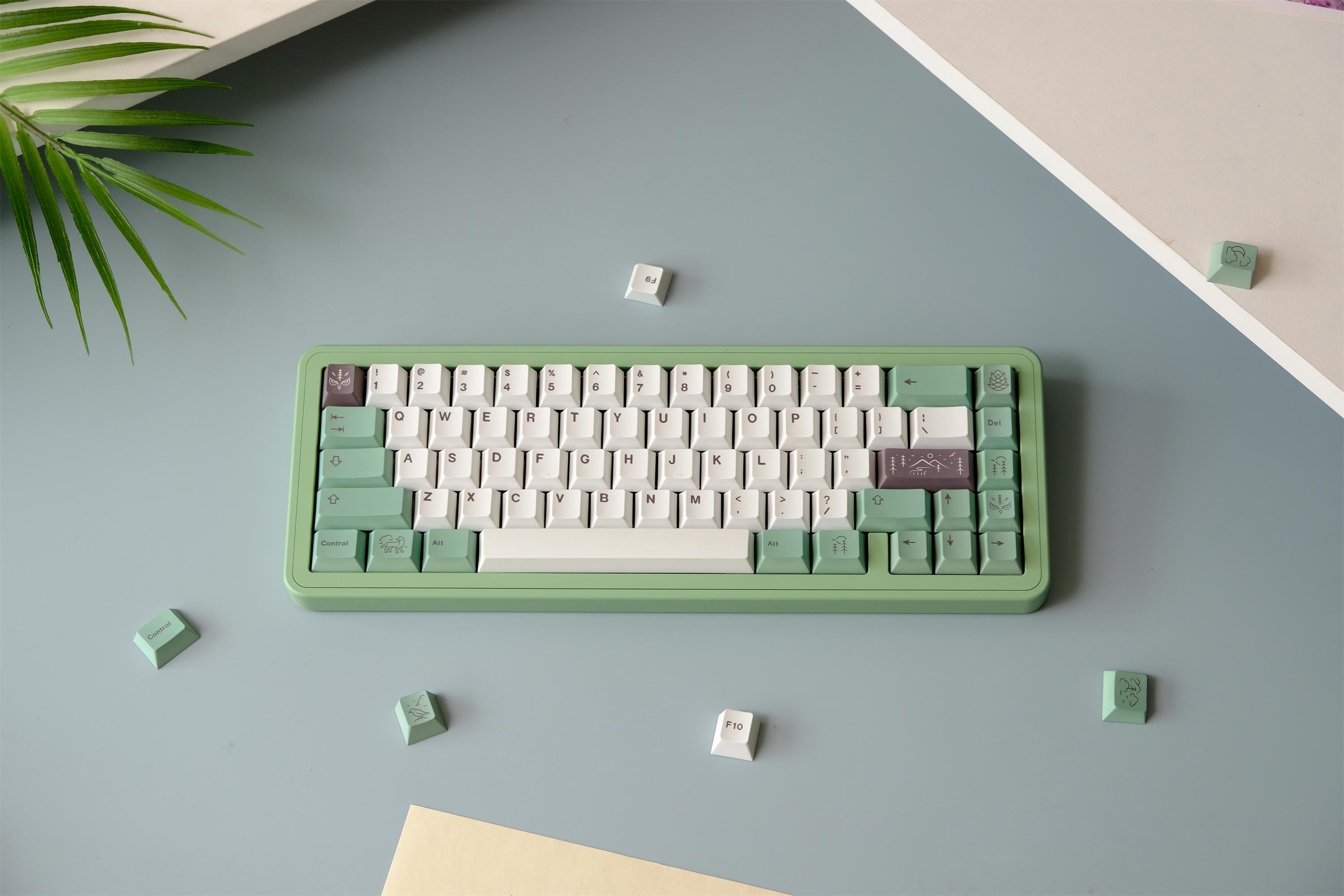 Mist keycaps