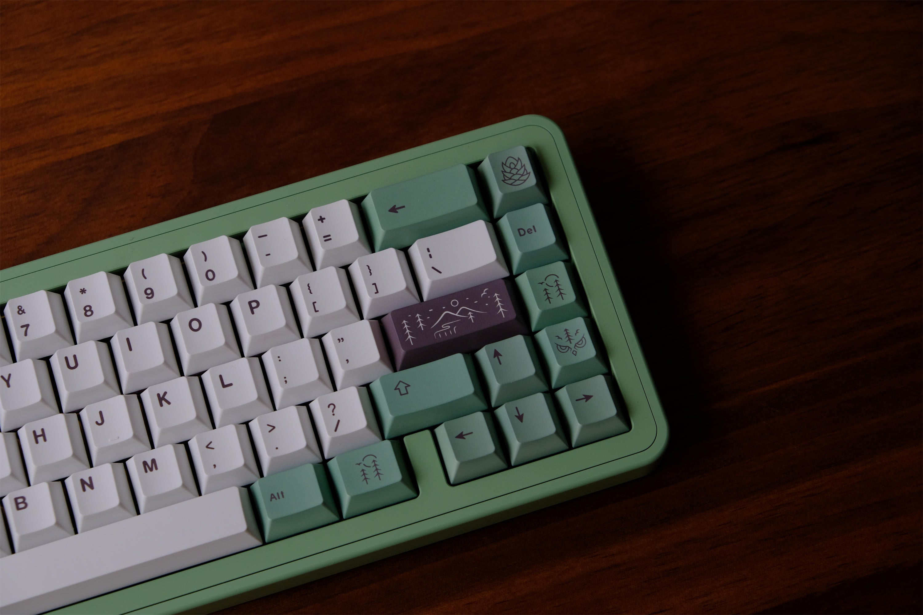 Mist keycaps