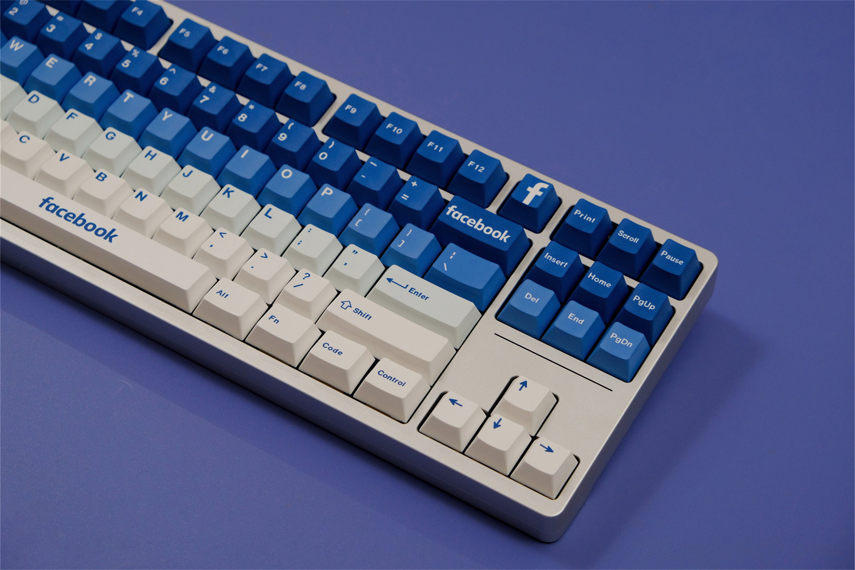 Facebook Keycaps 151 Keys PBT Material Cherry Profile DYE-SUB ...