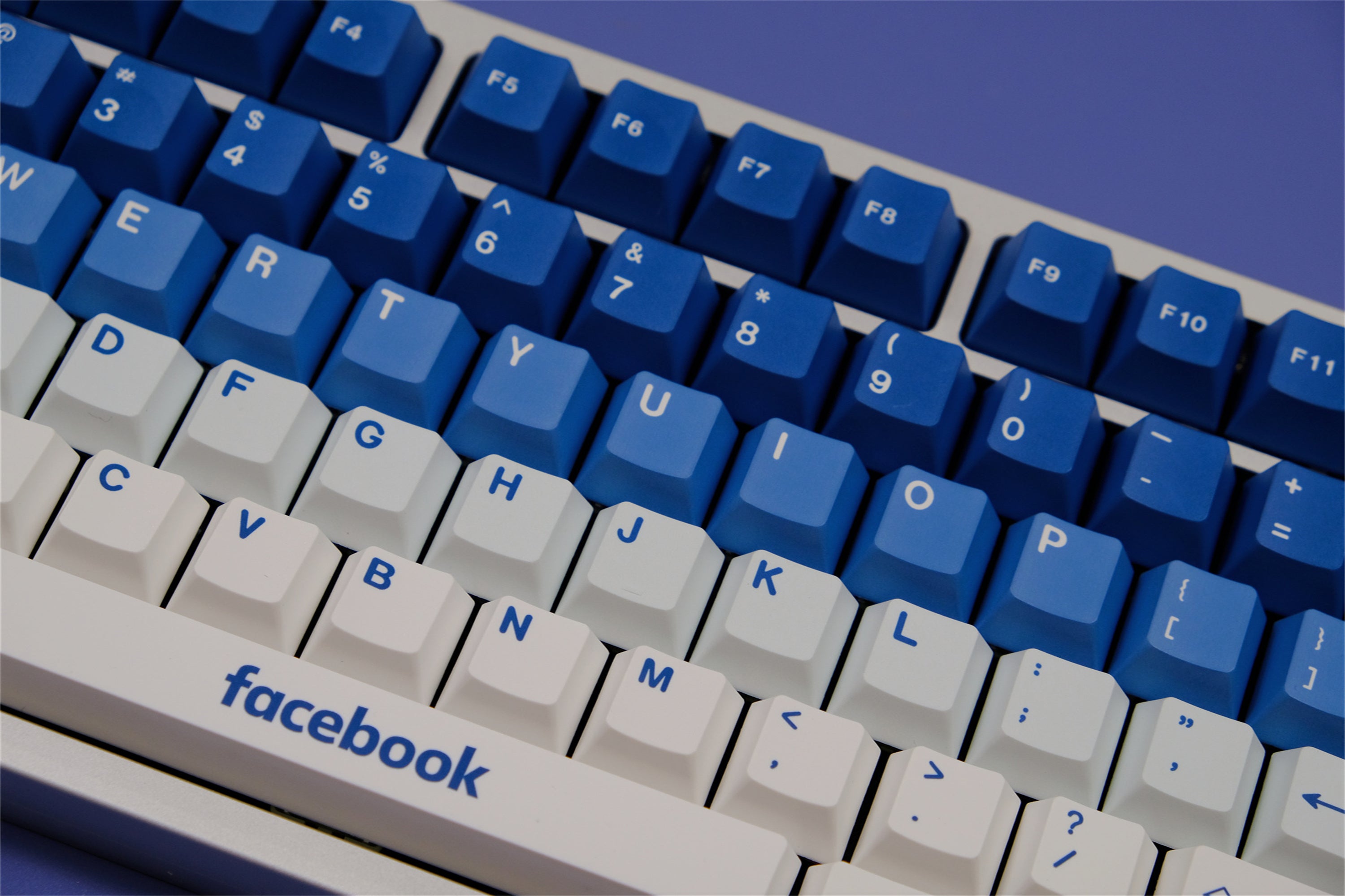Facebook Keycaps 151 Keys PBT Material Cherry Profile DYE-SUB ...