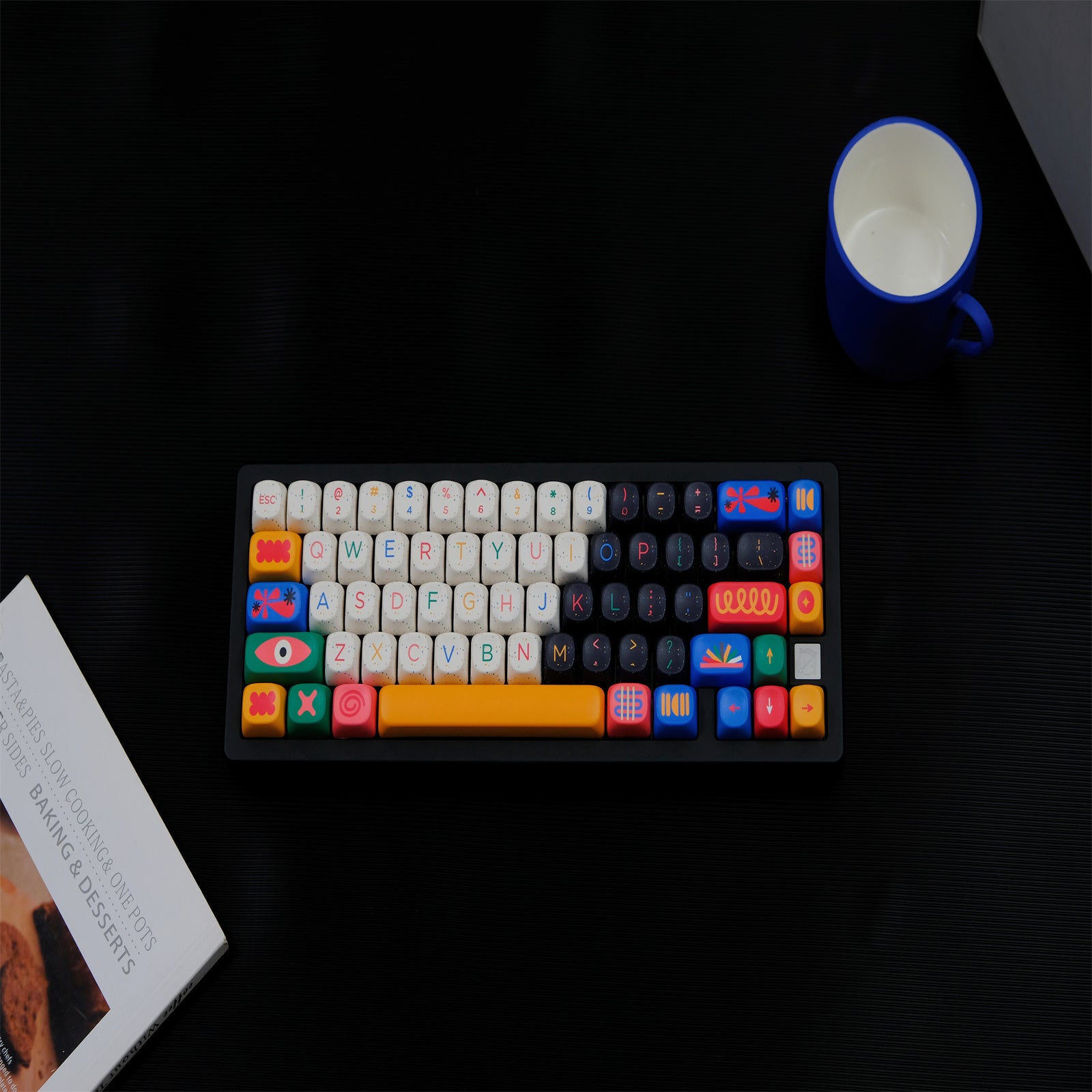 Motif keycaps