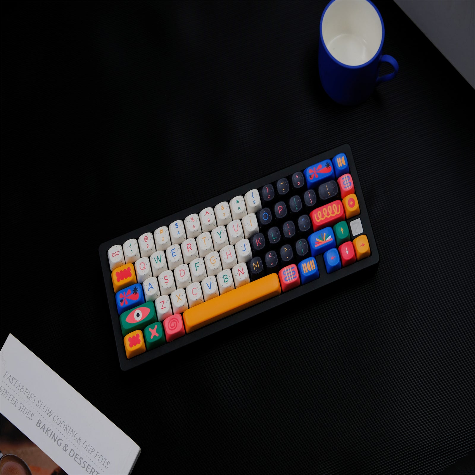 Motif keycaps