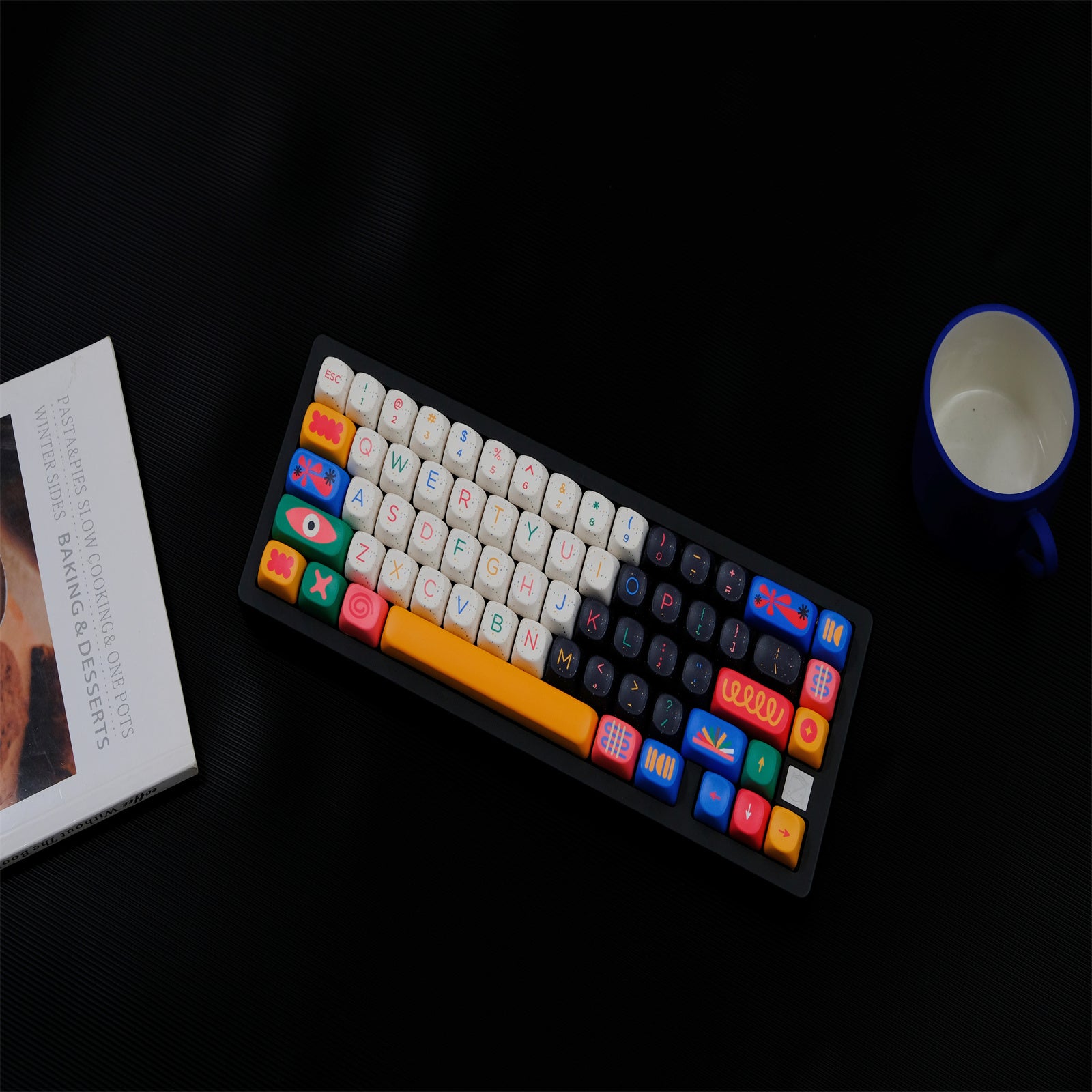 Motif keycaps