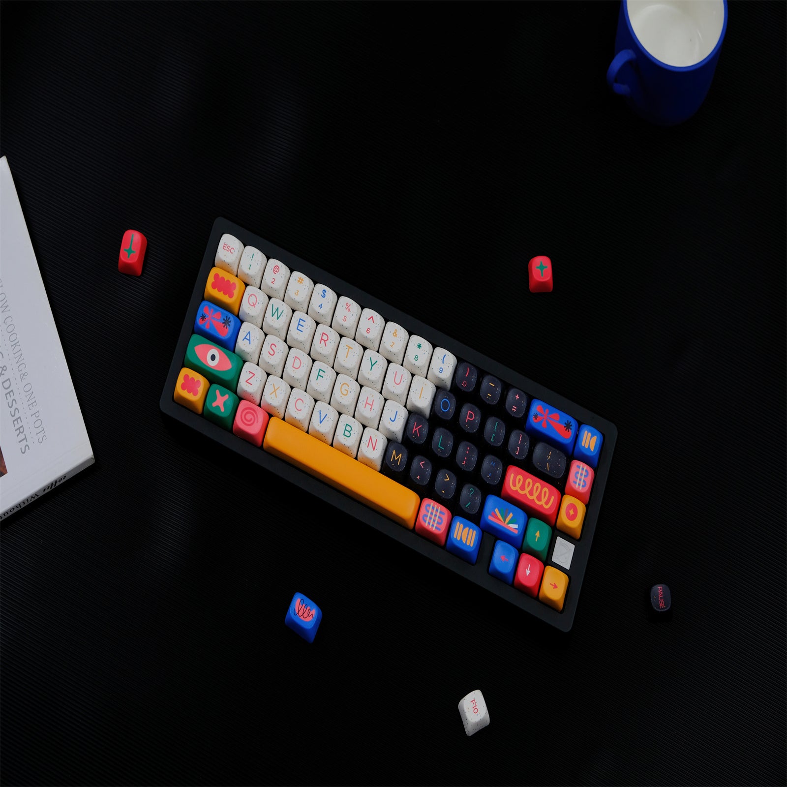 Motif keycaps