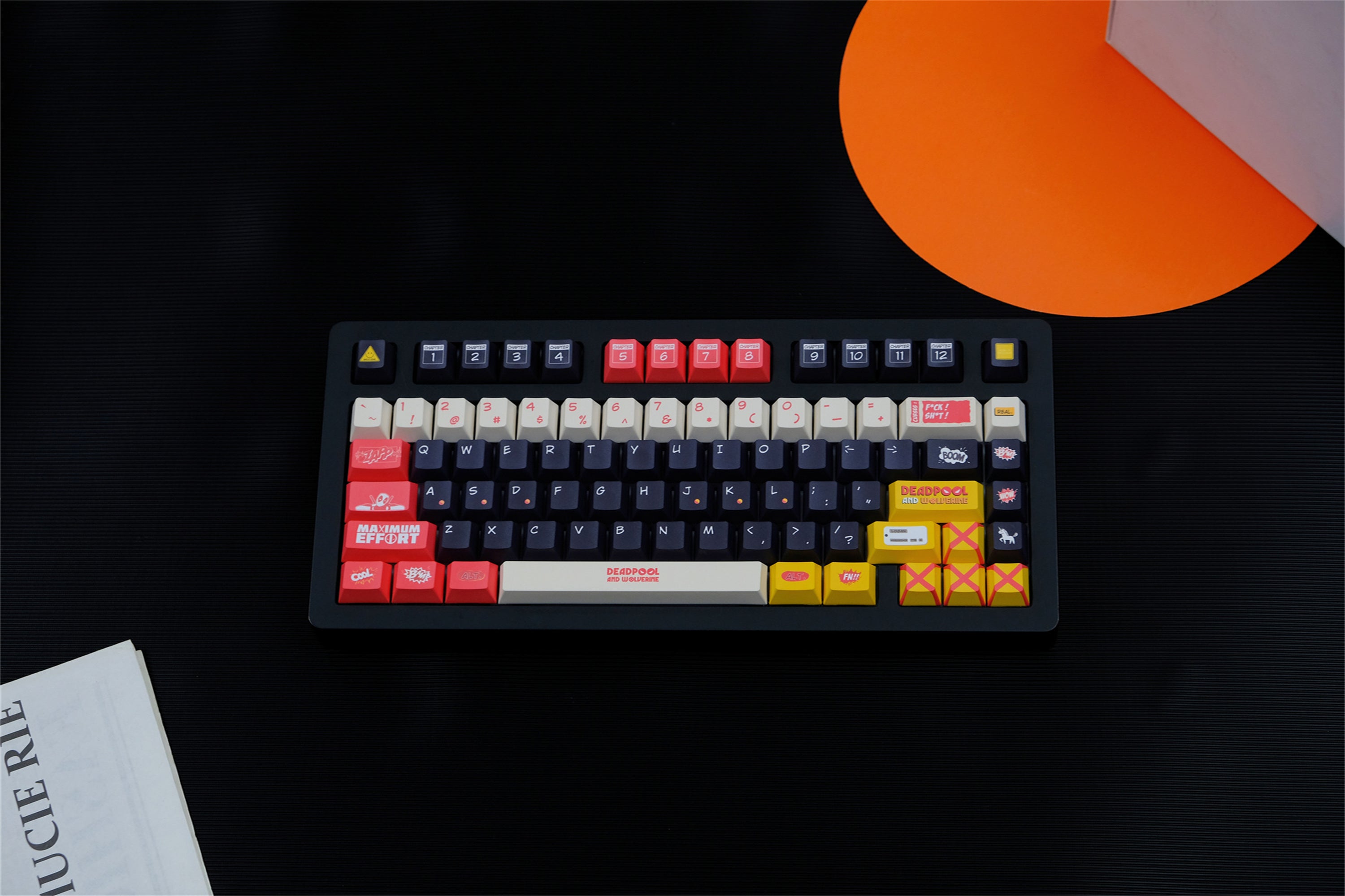 Deadpool Wolverine Keycaps