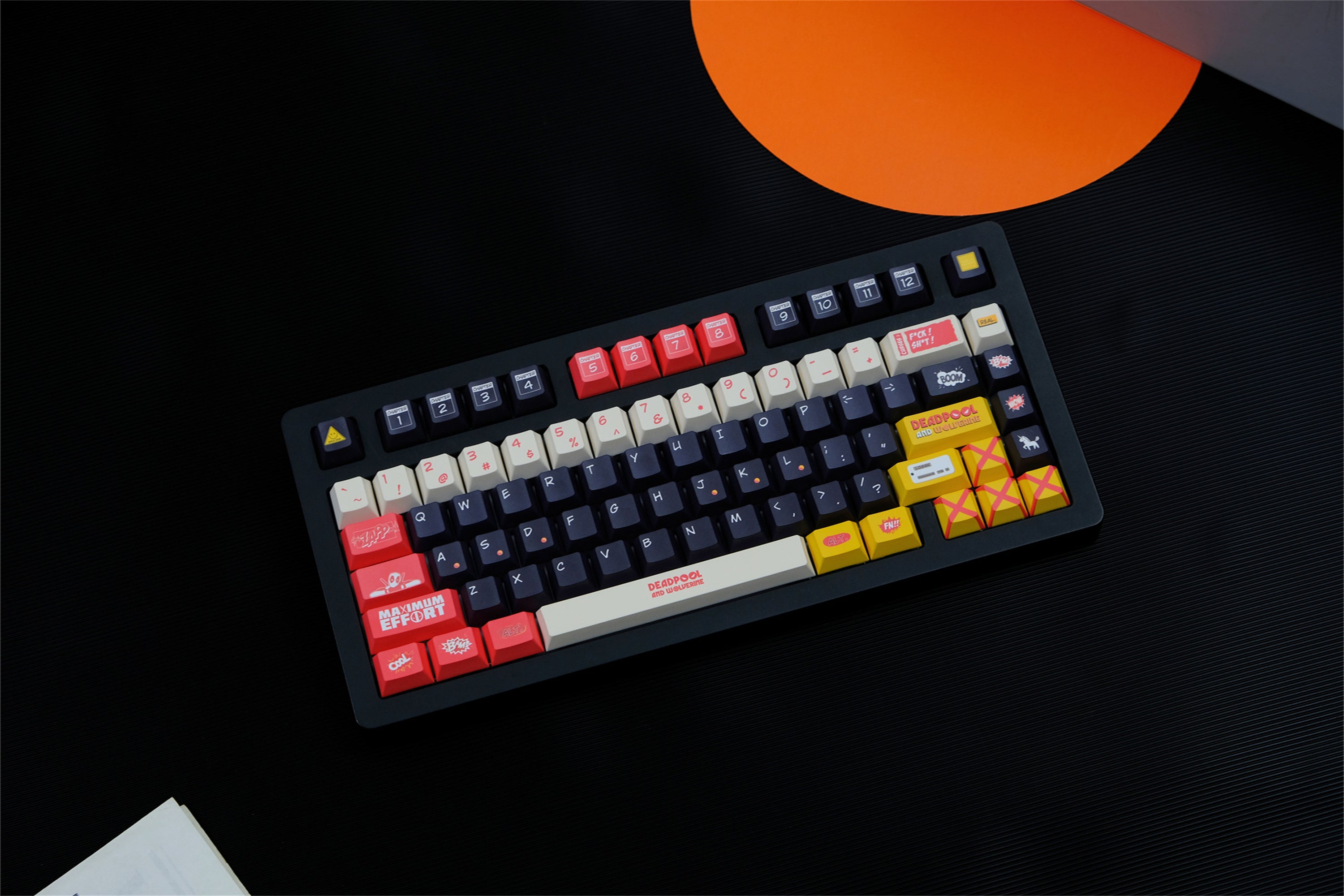 Deadpool Wolverine Keycaps