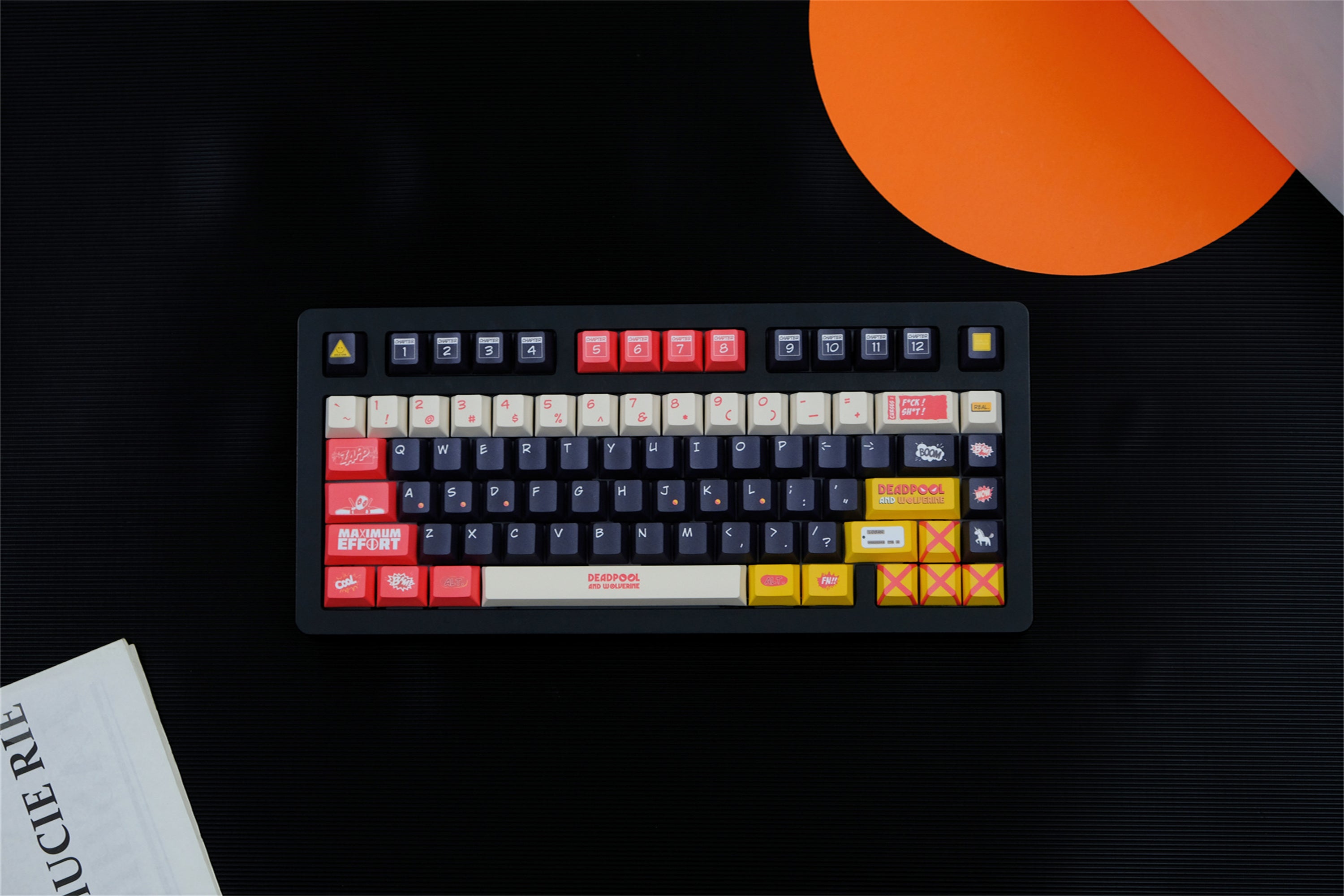 Deadpool Wolverine Keycaps