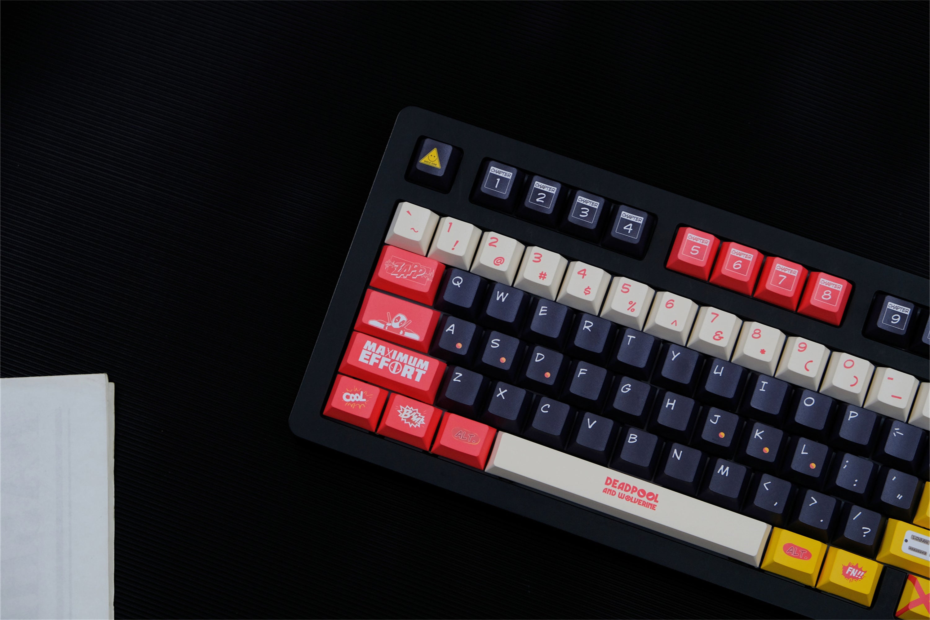 Deadpool Wolverine Keycaps