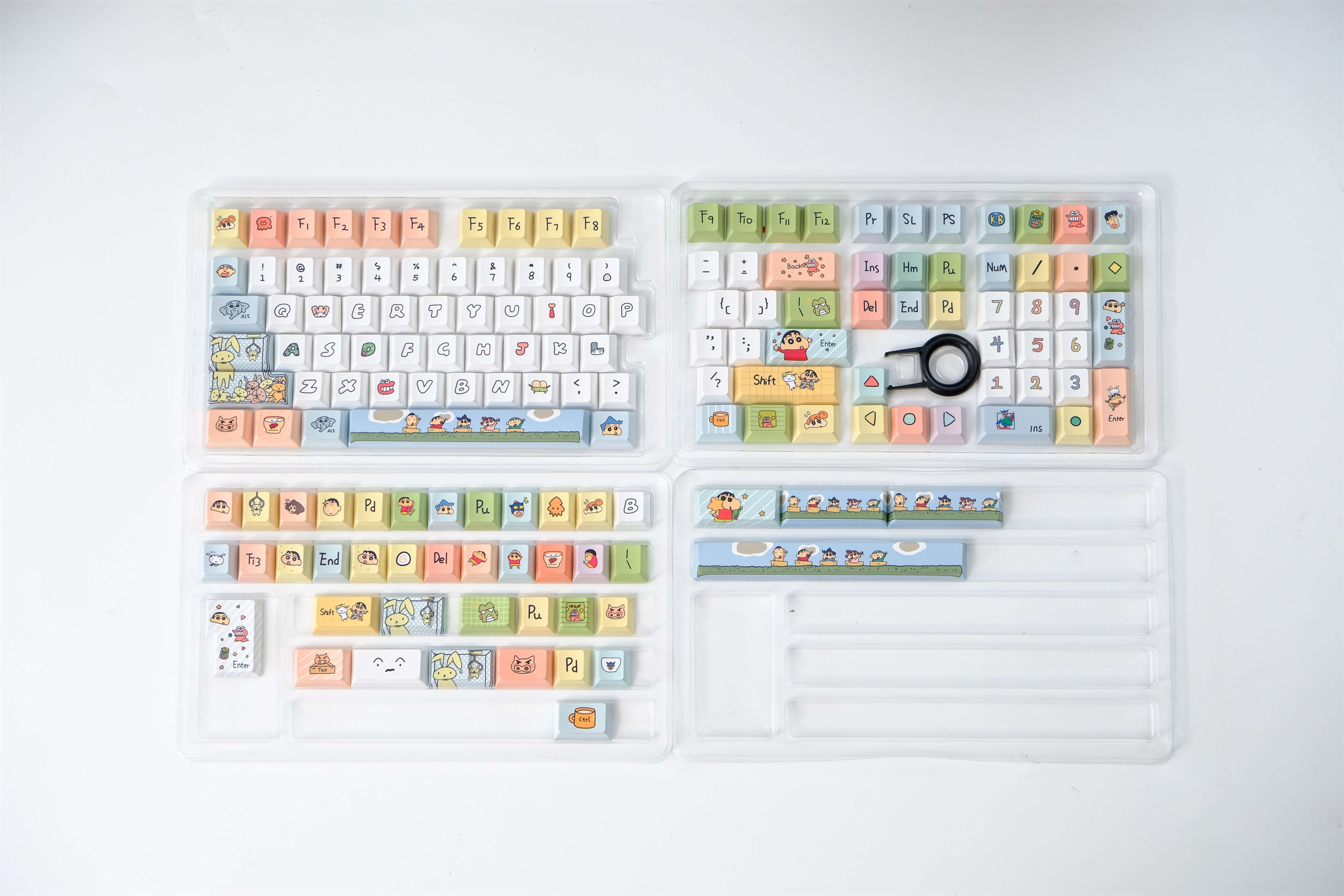 Crayon Shin-chan keycaps