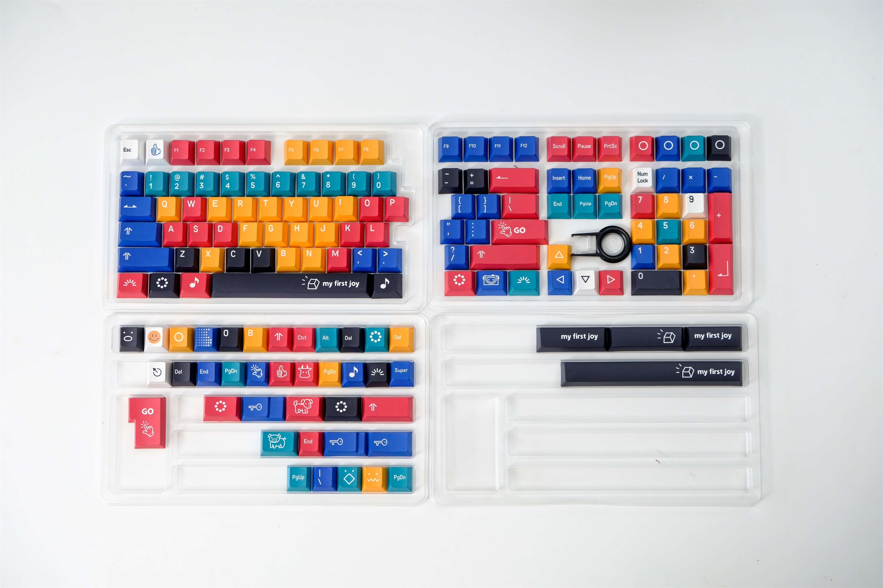 Toy keycaps