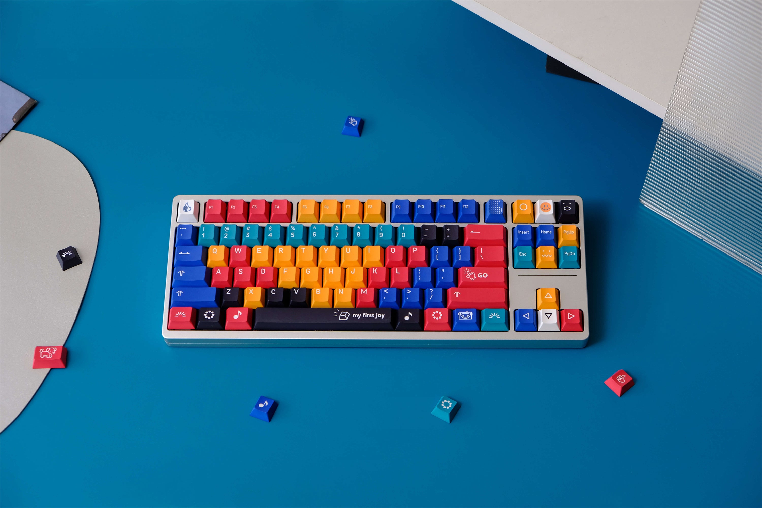 Toy keycaps