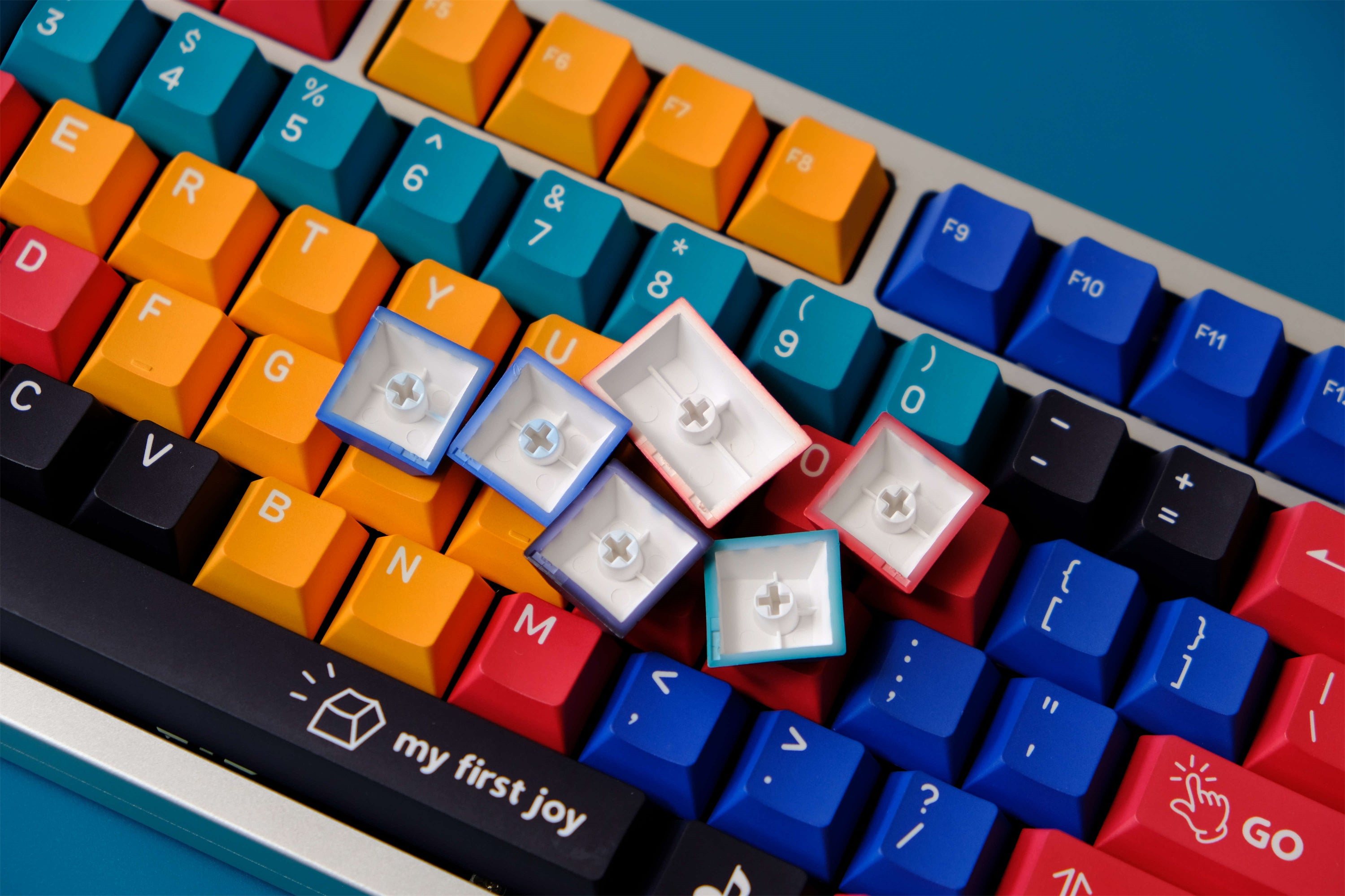 Toy keycaps