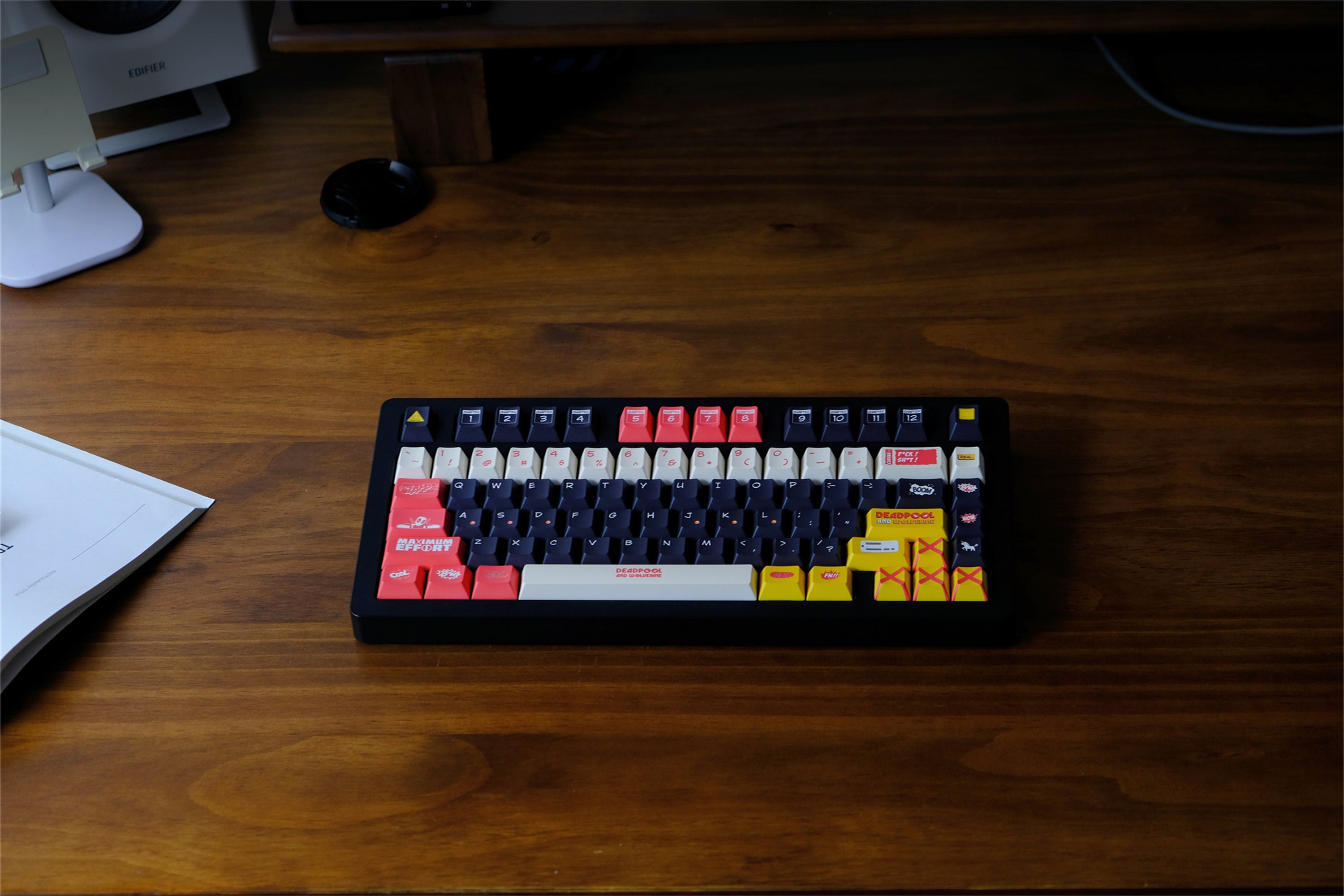 Deadpool Wolverine Keycaps