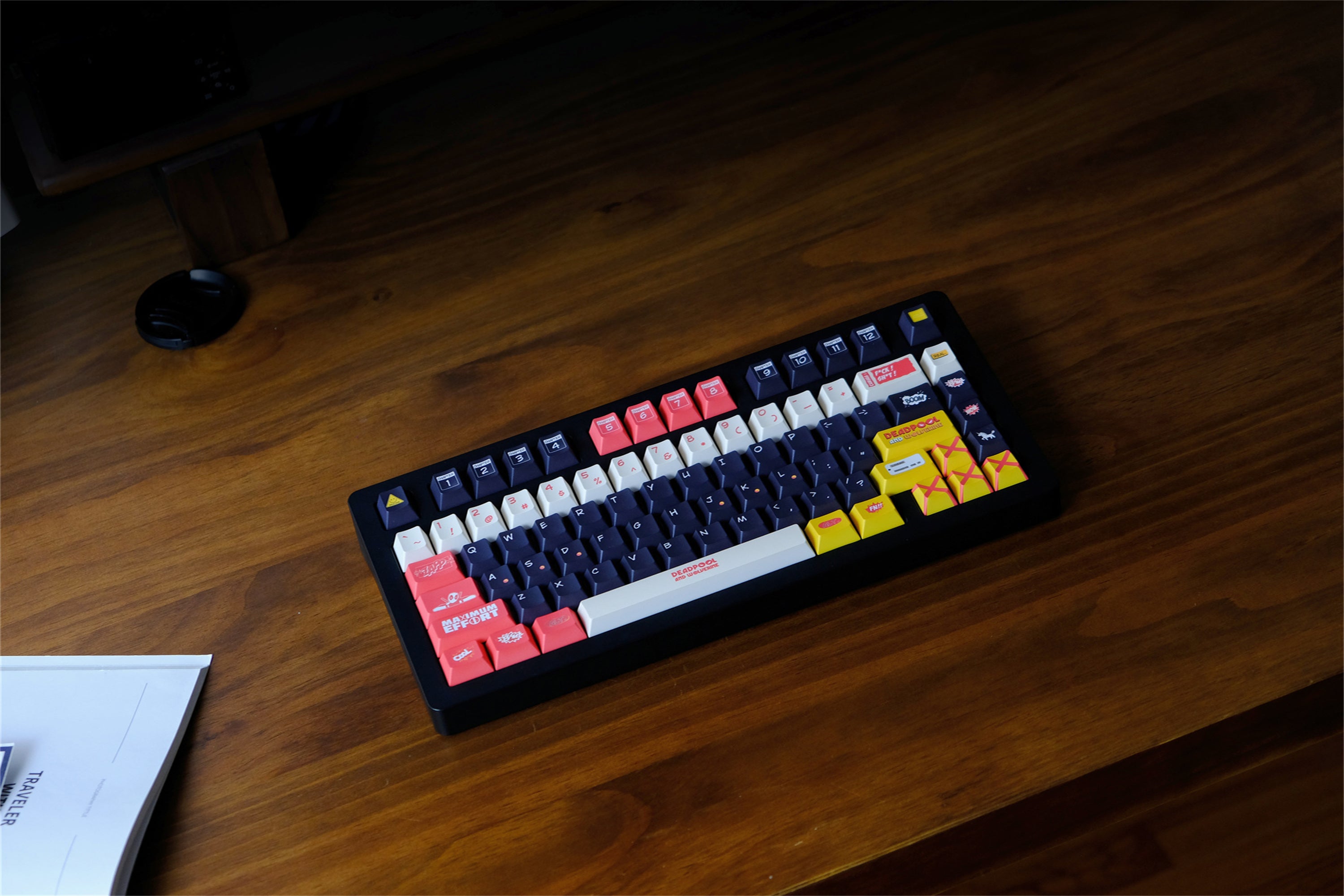 Deadpool Wolverine Keycaps