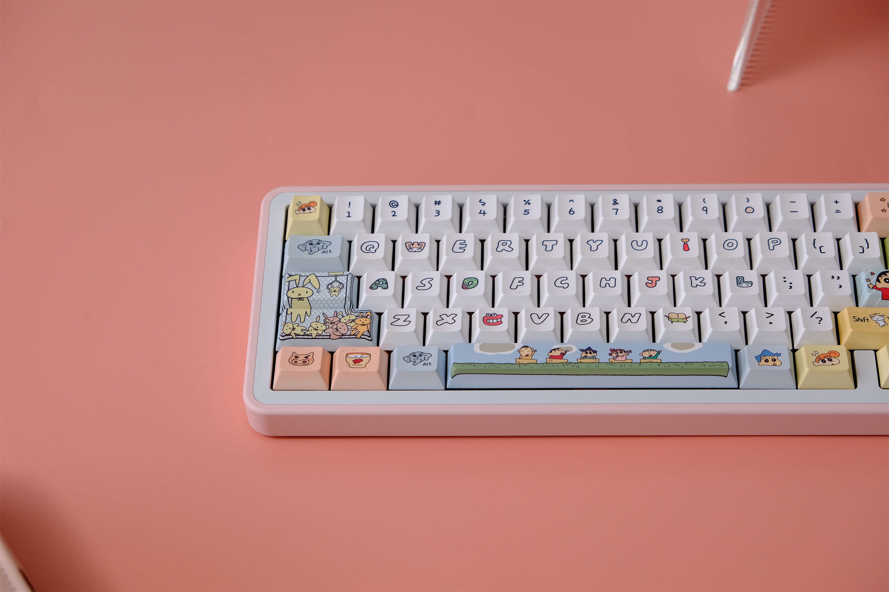 Crayon Shin-chan keycaps